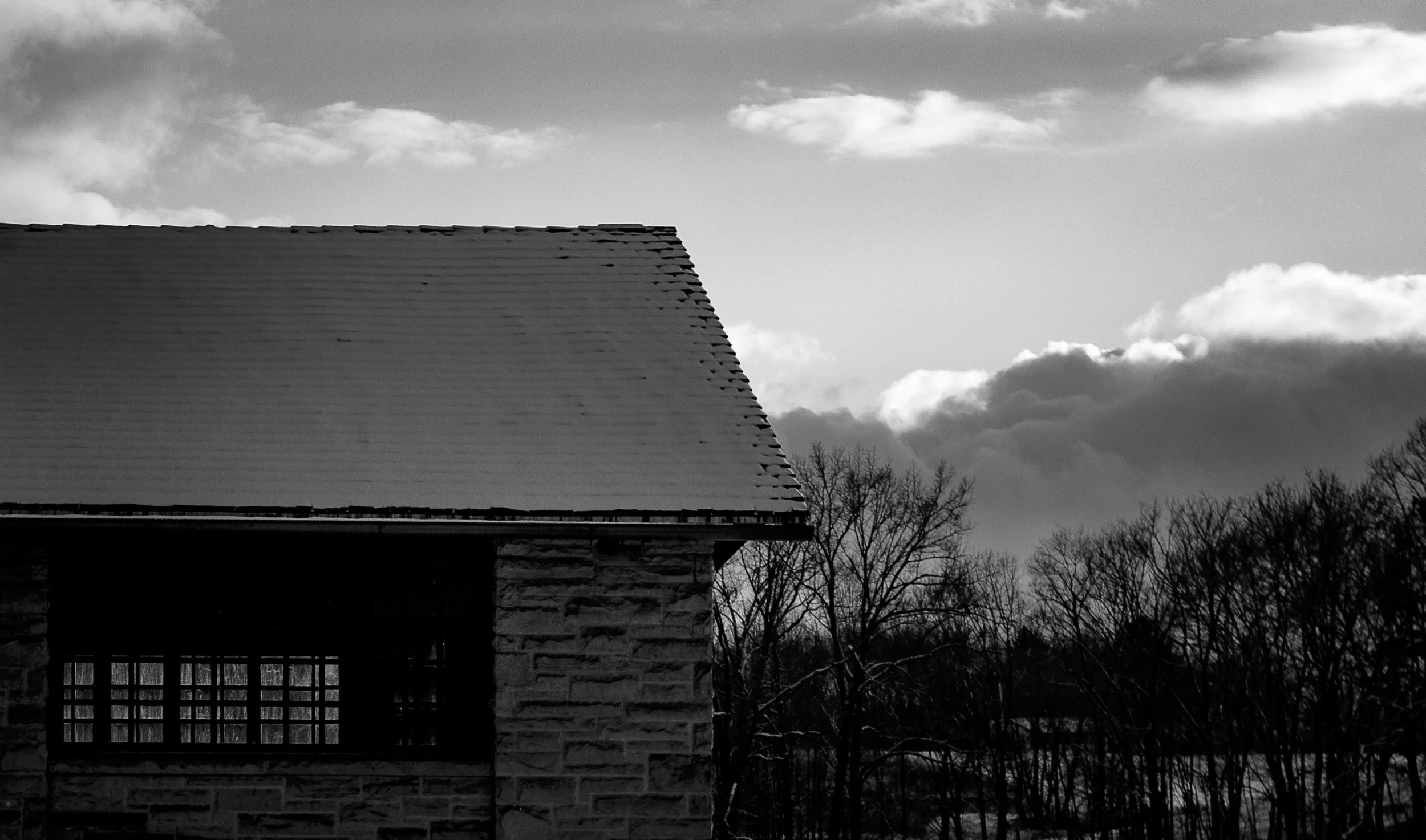 A weathered barn stands as a quiet reminder of history and place.