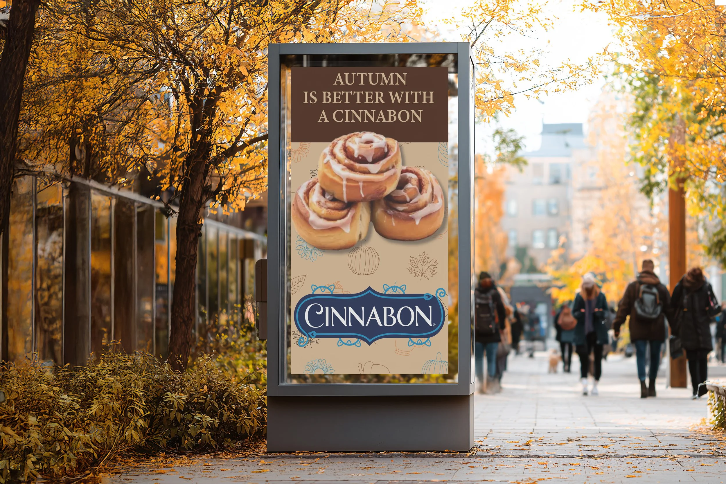 Cinnabon Seasonal Rebrand