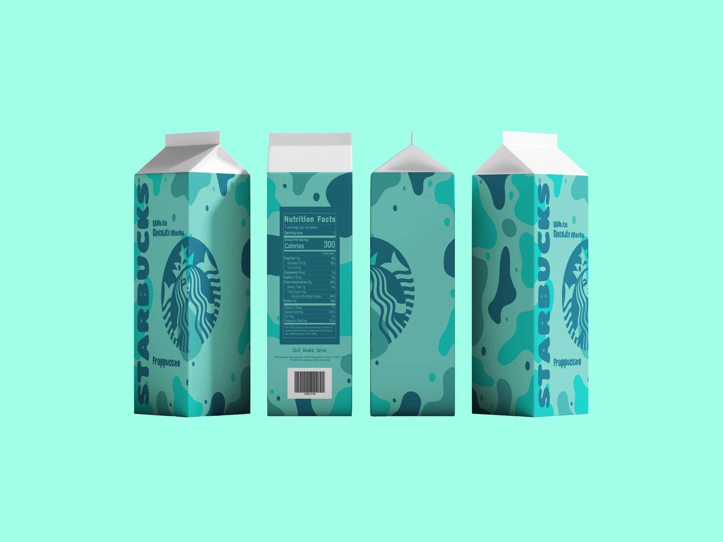 Starbucks Frappuccino Packaging Rebrand