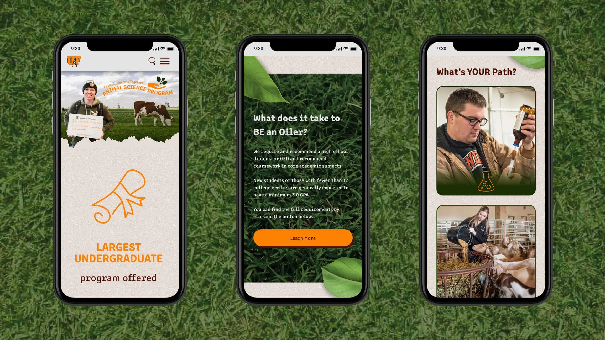 Findlay Animal Science Redesign
