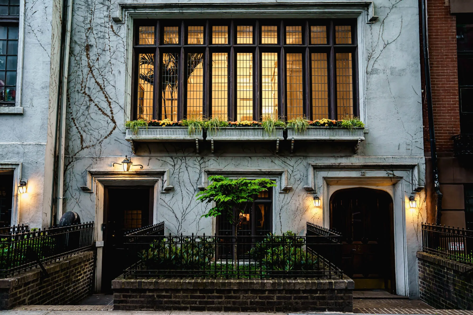 exterior of luxury apartment