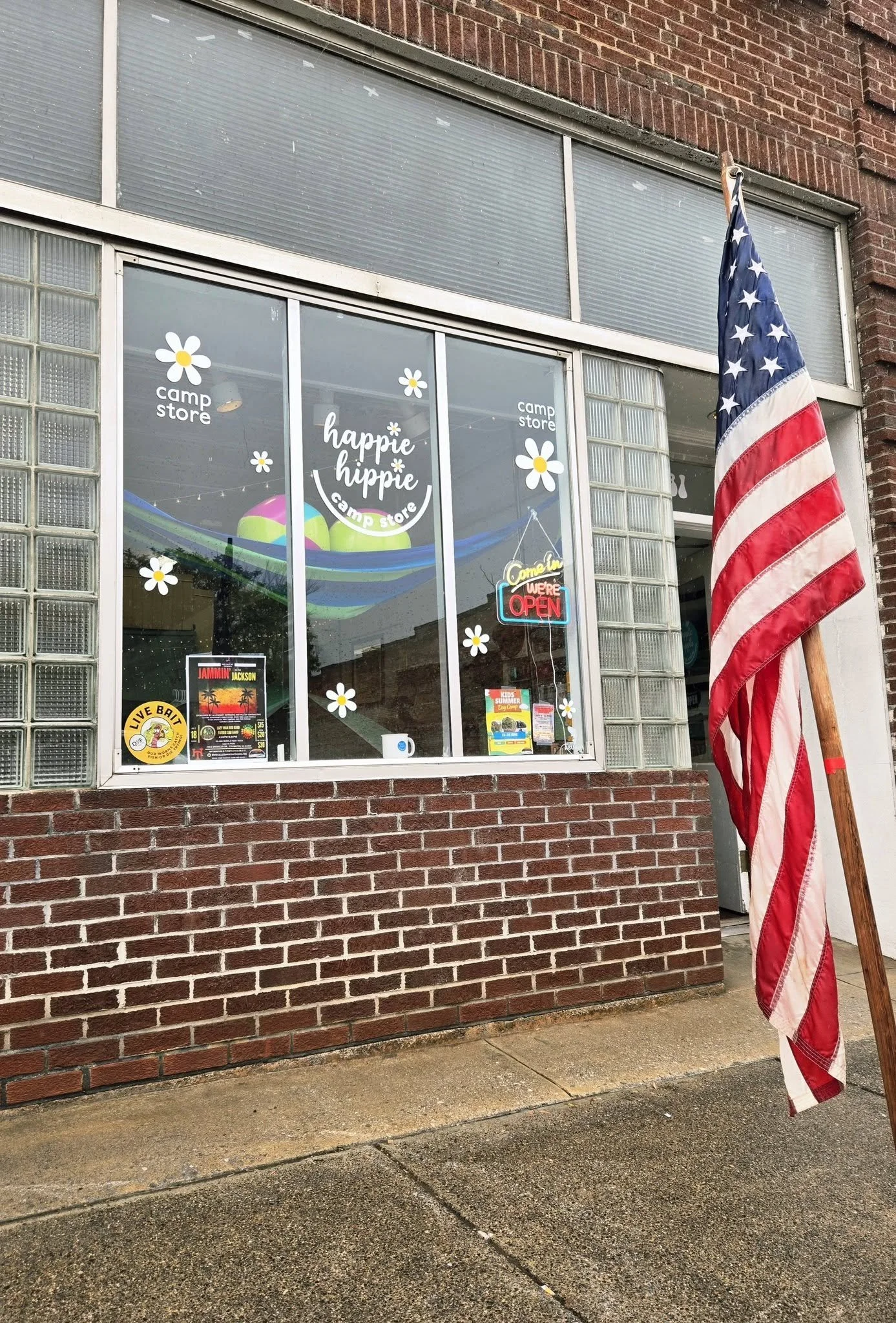 Store Front on Memorial Day