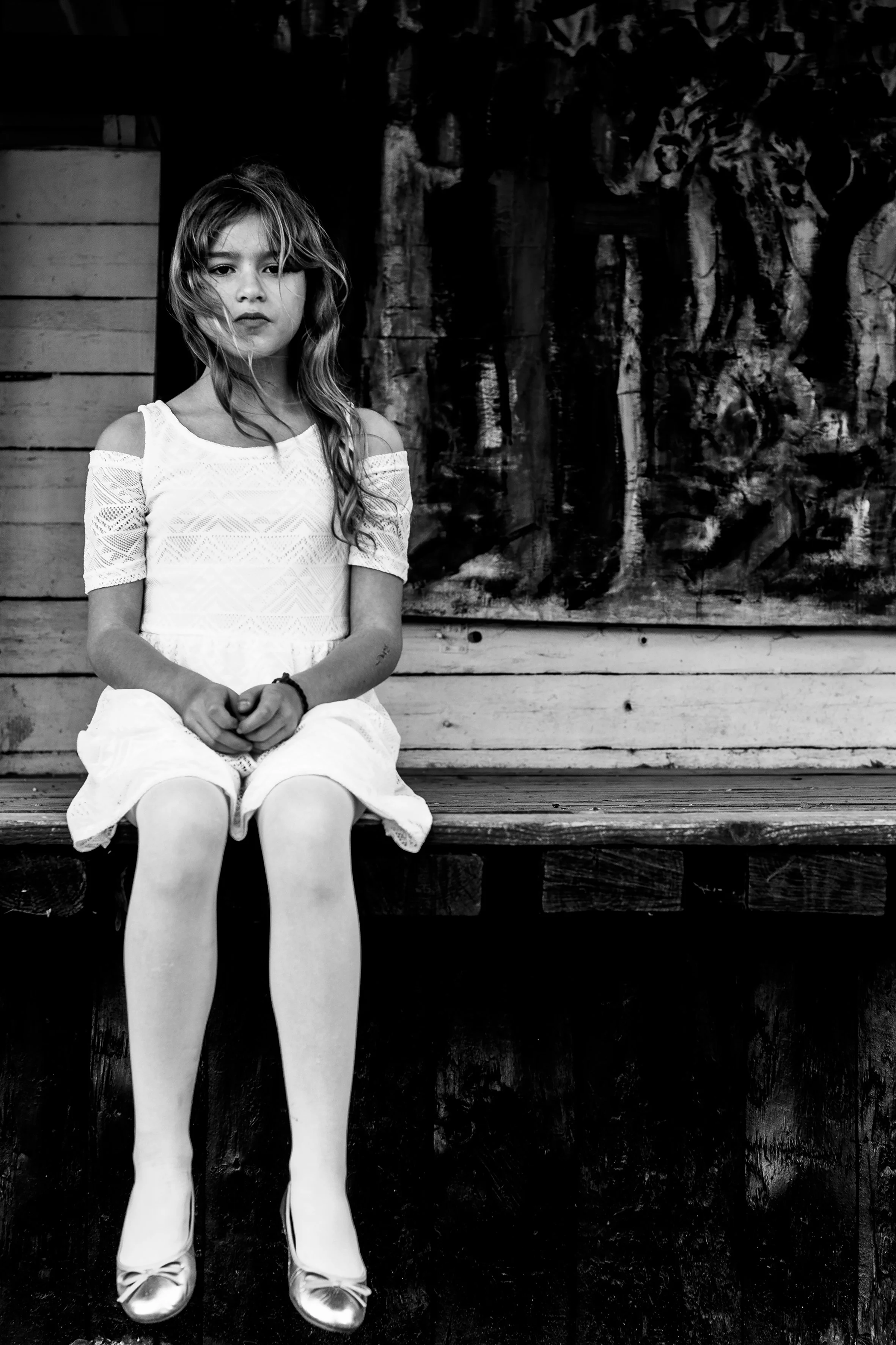 La jeune fille aux ballerines, 2016, Arles