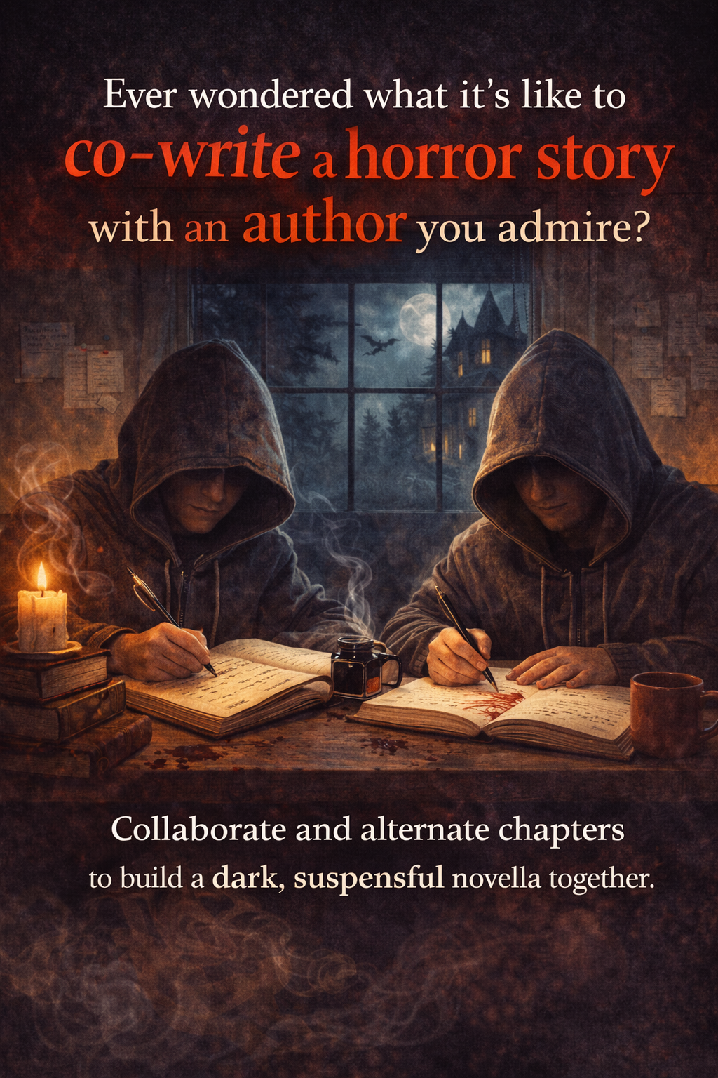 Special Project: Write a Horror Novella With Your Favorite Author