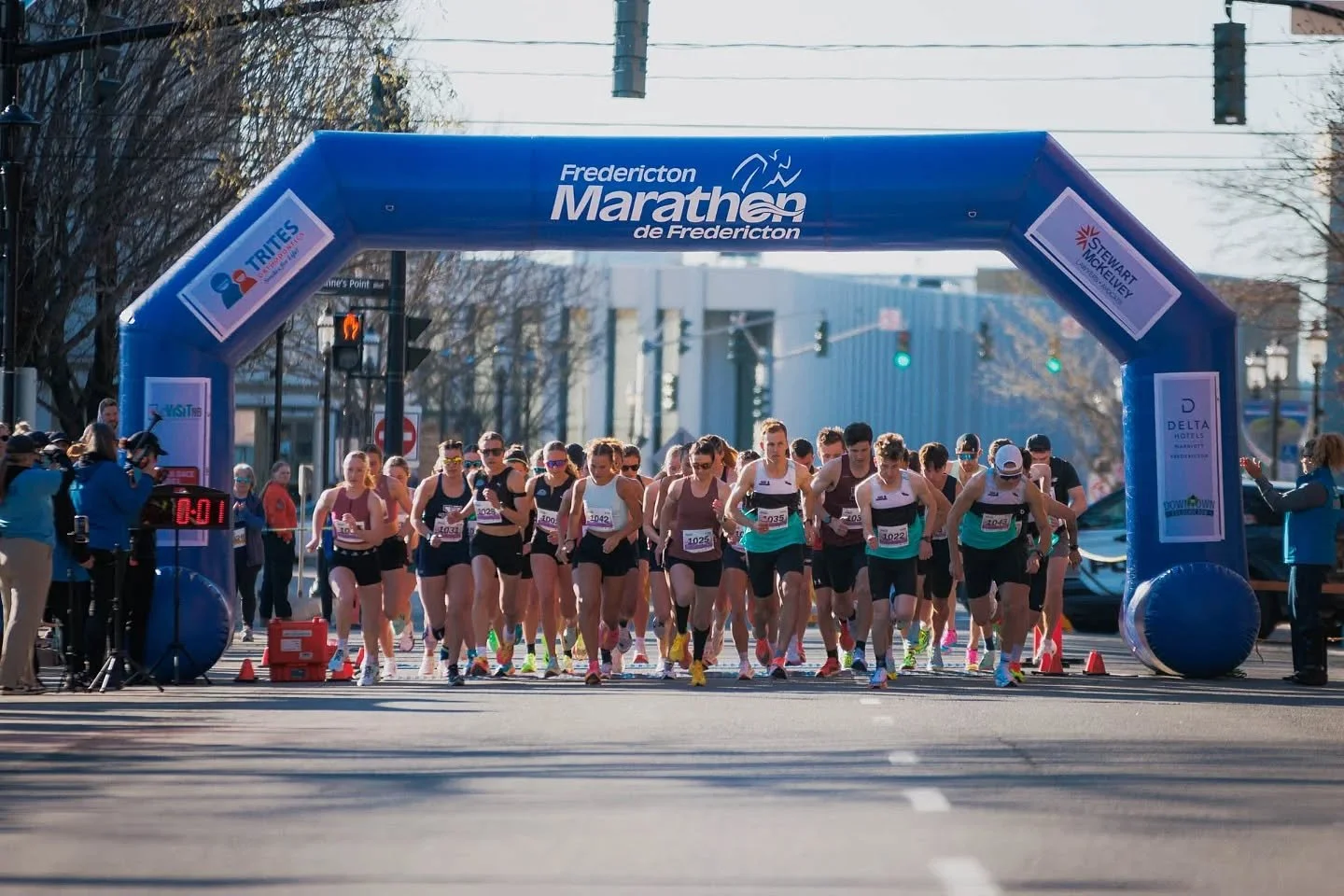 2026 Fredericton Marathon 5k and Youth Fun Runs this morning! 🏃

If you ran and want photos of your finish (if I captured you), DM me your bib number and I'll send you a social media-size photo!

#fredericton #frederictontourism #frederictonmarathon