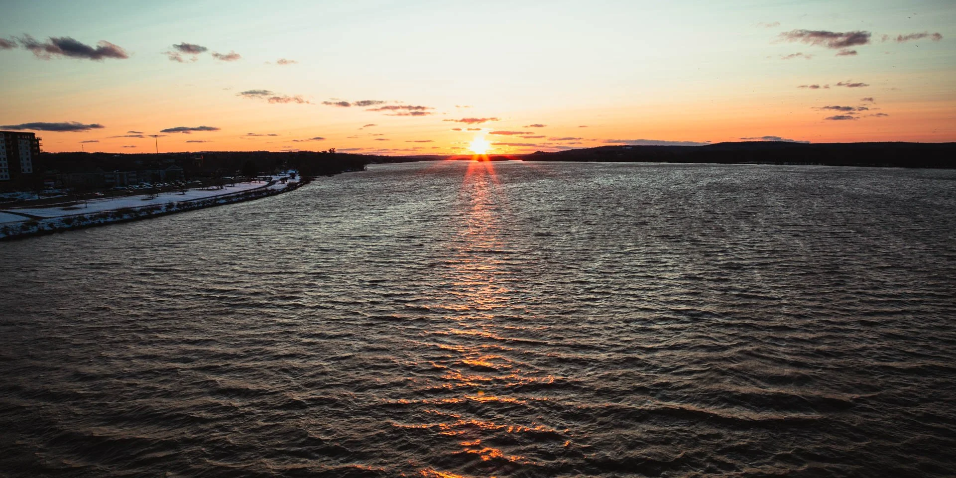Saint John River, Fredericton, New Brunswick, Canada