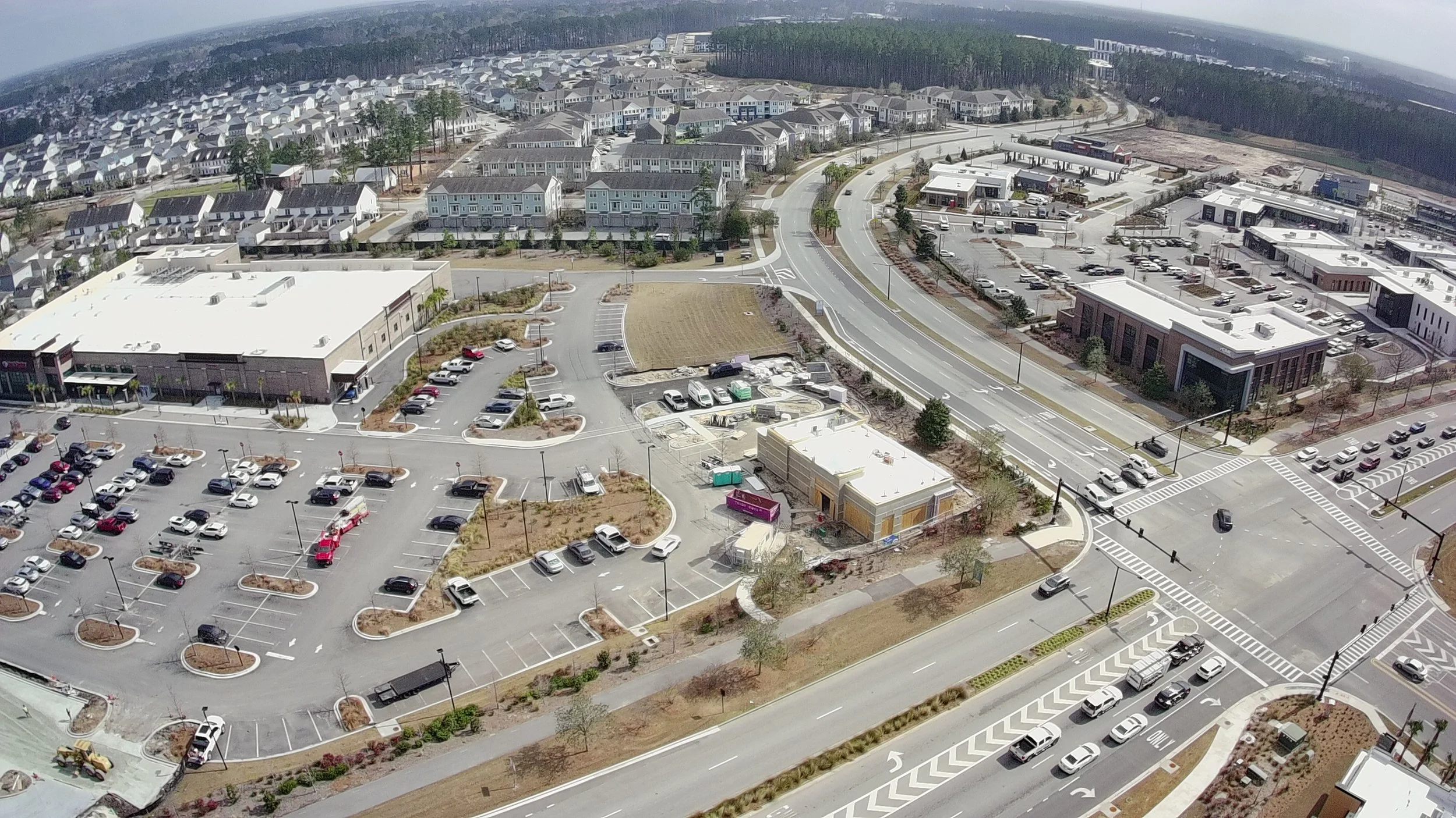 Drone image of Nexton