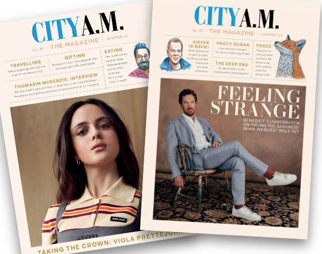 An image of City AM Magazine