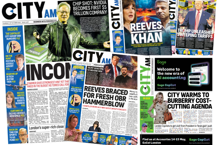 City AM Newspaper