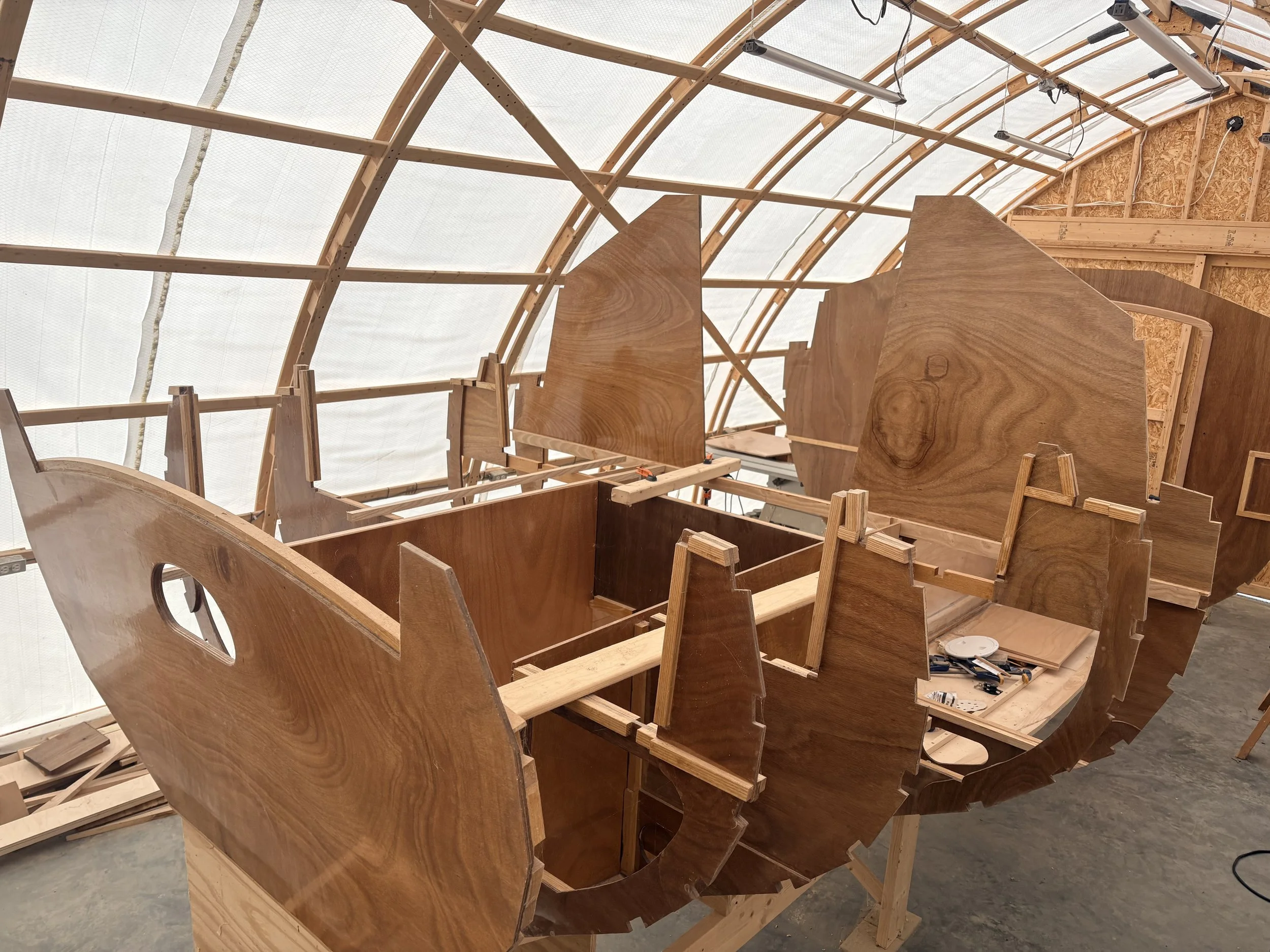 Wooden Sailboat Build