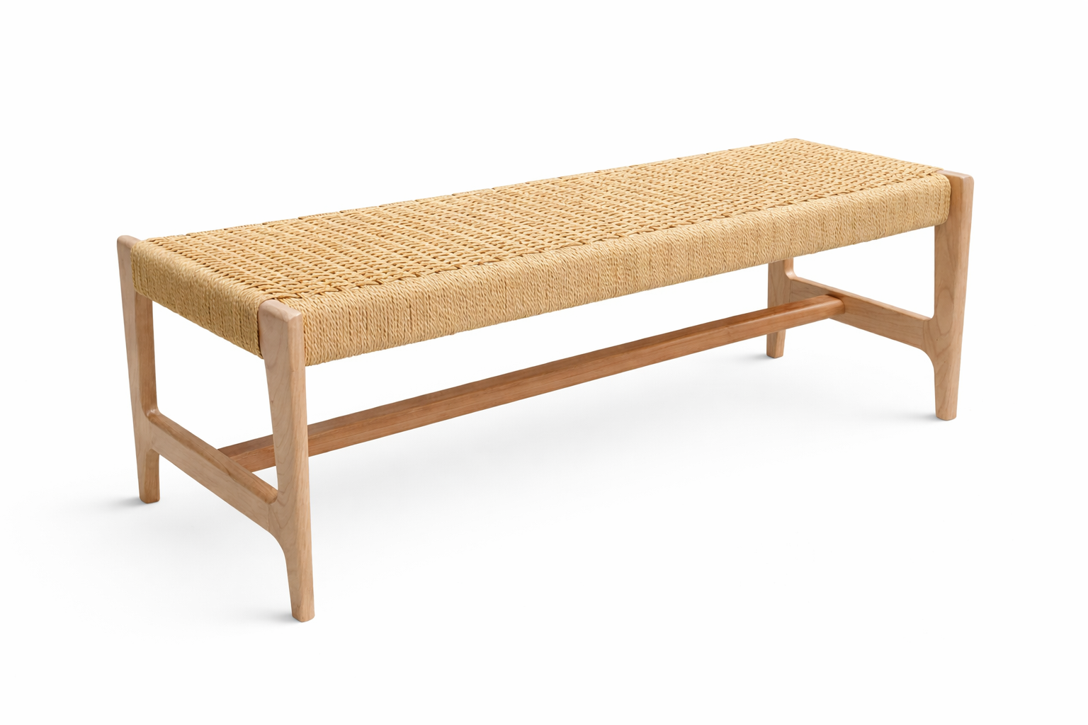 Danish Paper Cord Bench