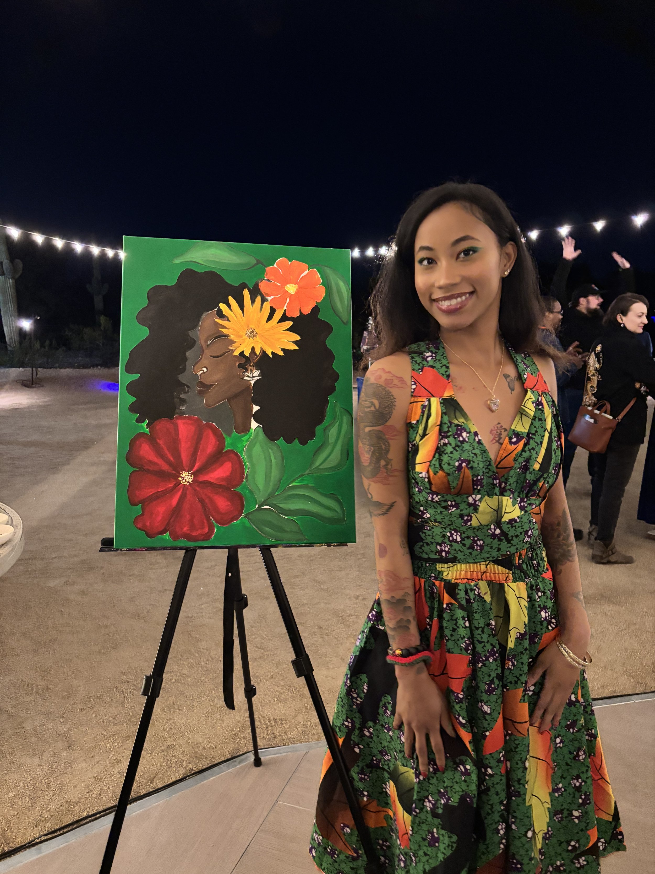 2 Hour Live Painting