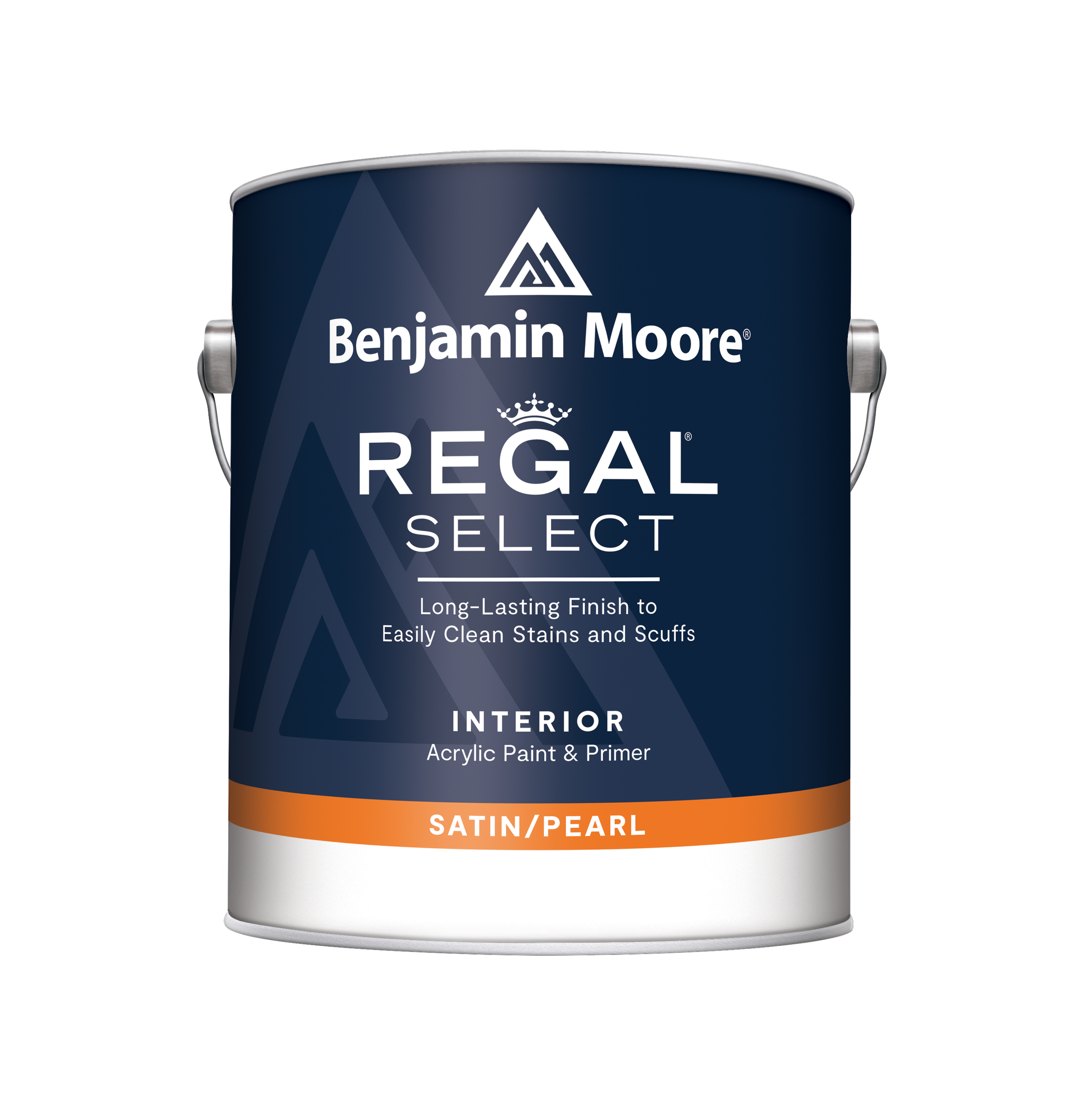 A pearl finish is a medium gloss that maintains high durability. Both beautiful and easy to clean, a pearl finish lends dimension to trim while being optimal for walls in high-traffic areas.