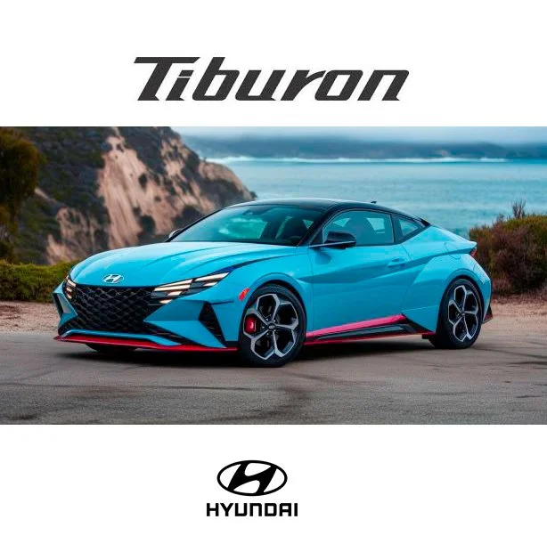 Hyundai Tiburon vehicle name developed through strategic naming