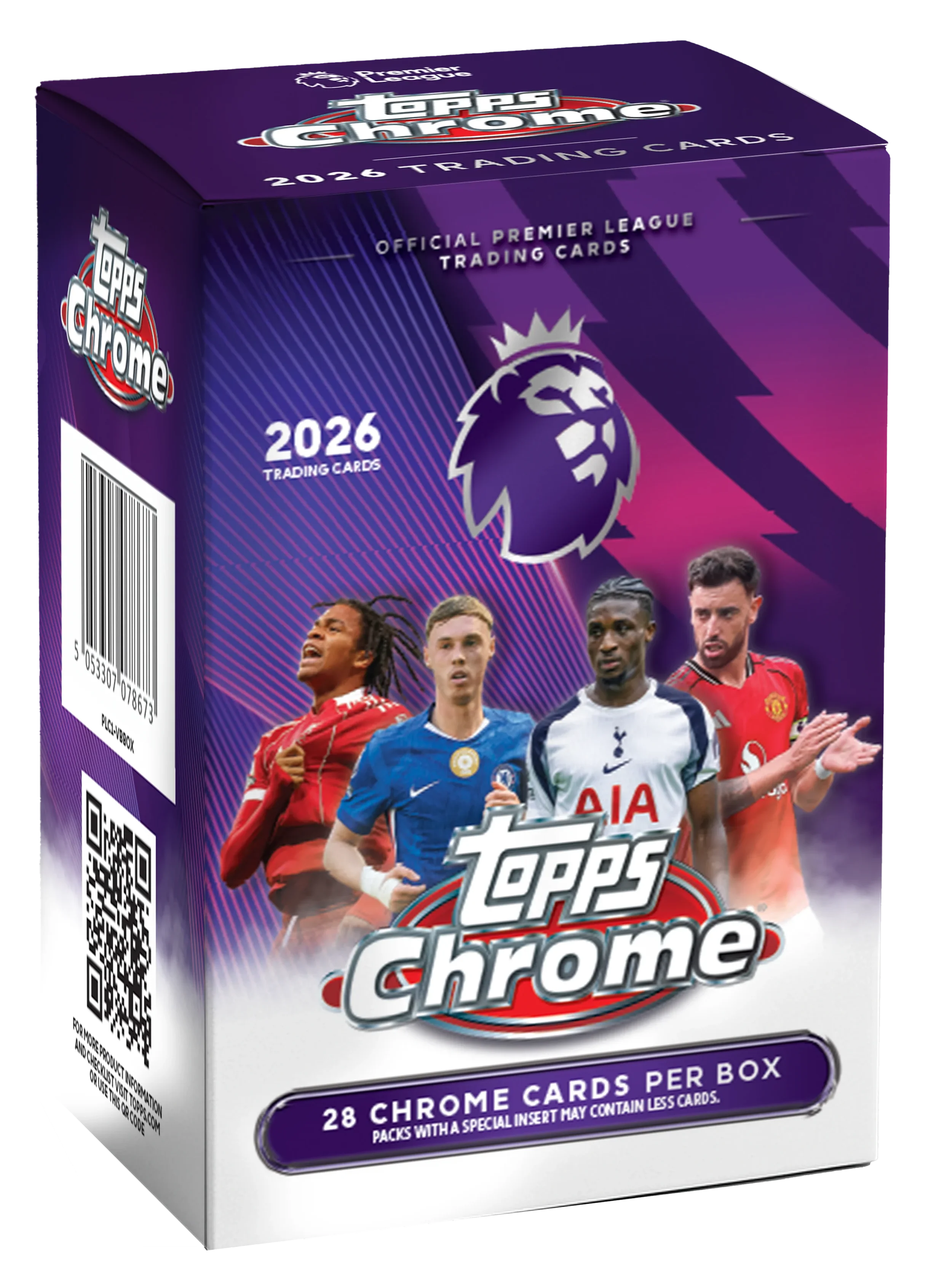Topps Premier League Chrome Value box 25/26