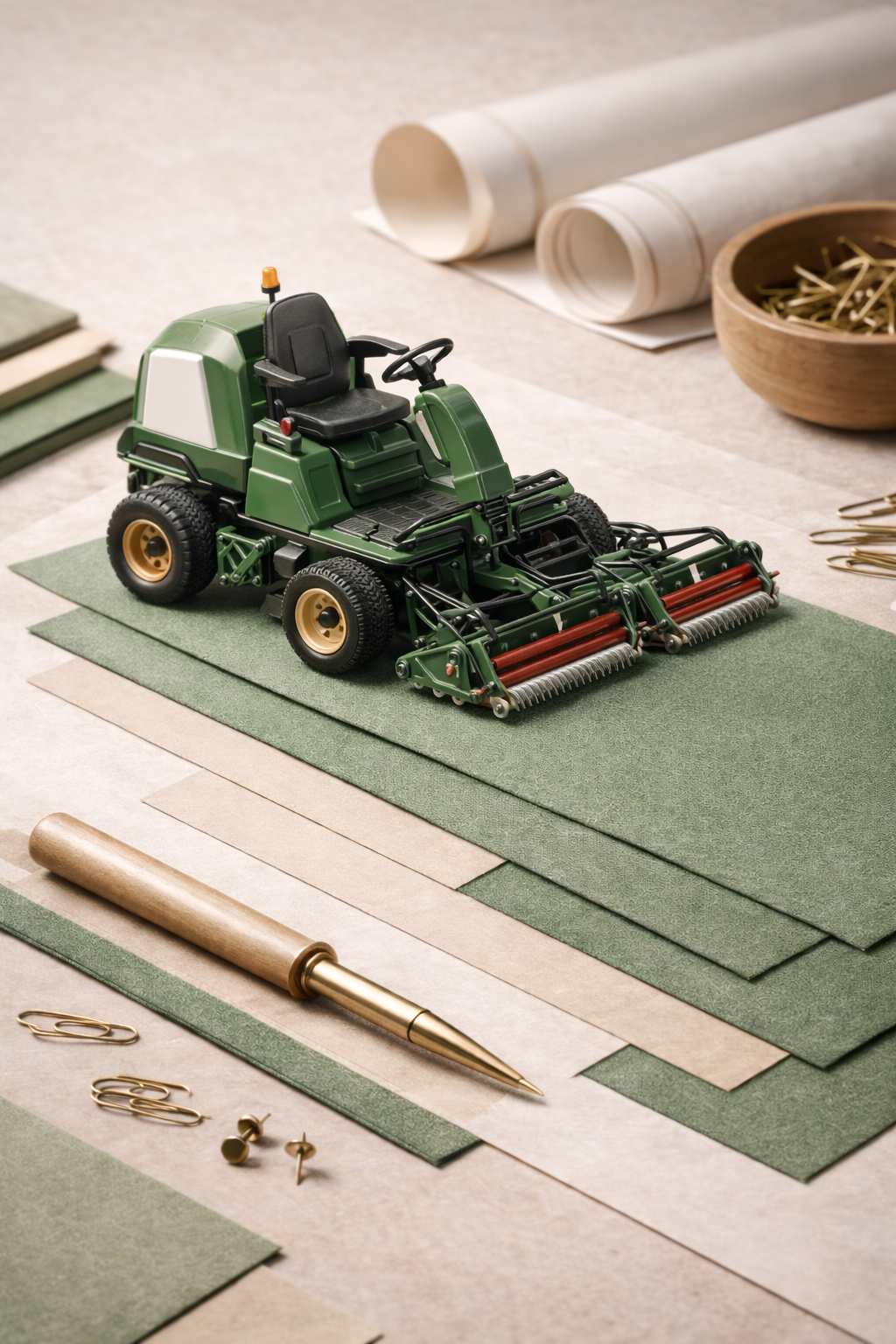 Projektbezogene Beschaffungsberatung für Profi-Sport- und Grünpflegetechnik – mit Tagesberatung vor Ort inkl. Auslieferungsüberwachung [Konditionen auf Anfrage]