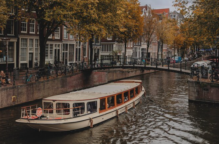 Kanalcruise i Amsterdam