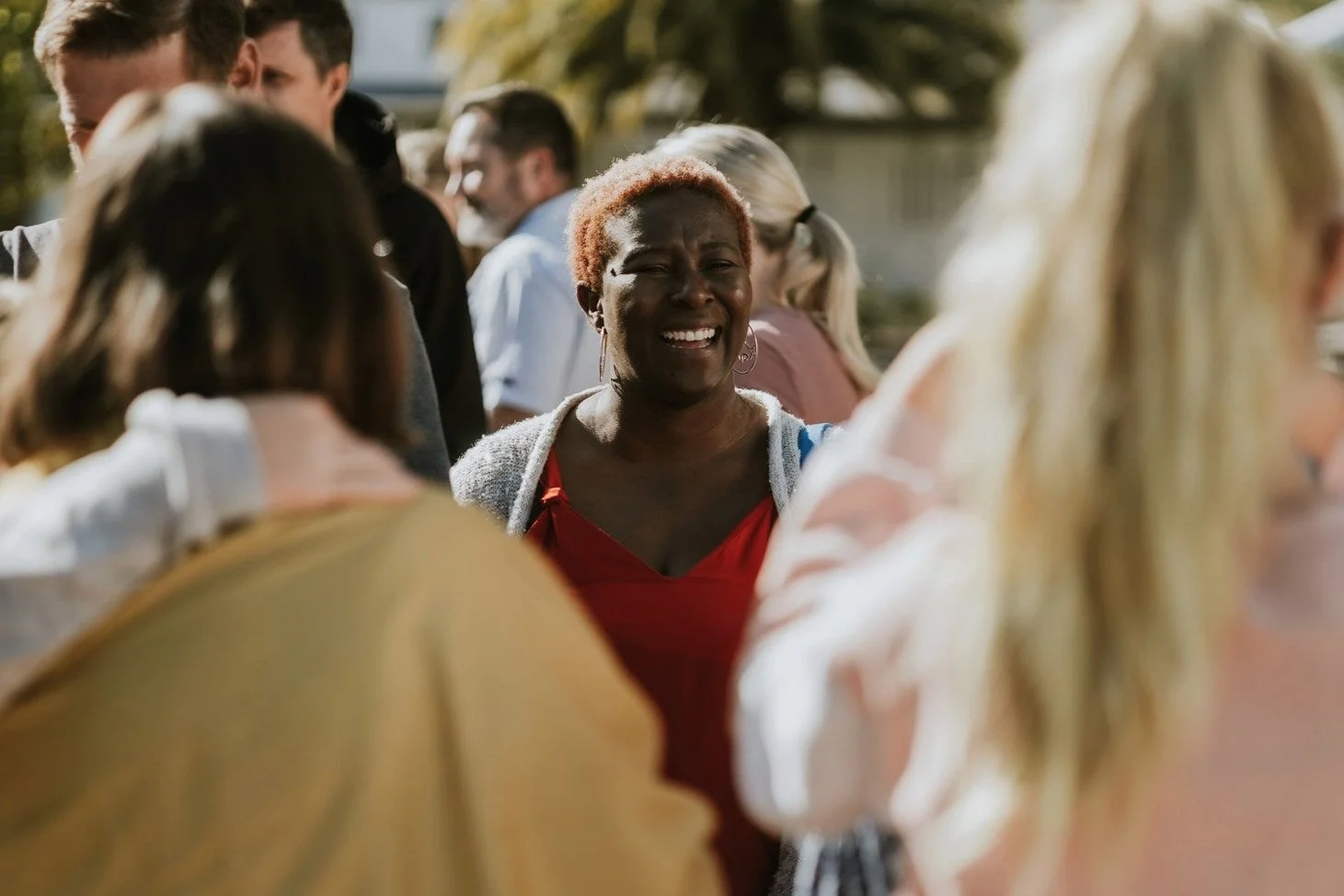 Woman in community at Every Nation Helderberg Church