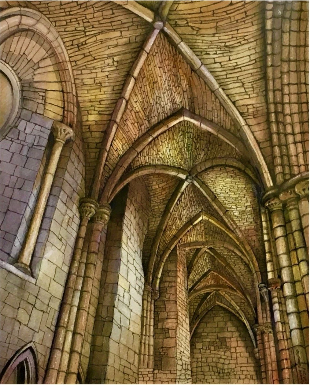 Old Stones of Holyrood Palace