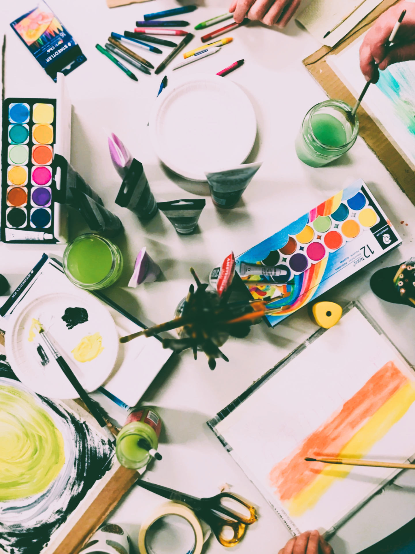 Kuntoutujien taidepaja