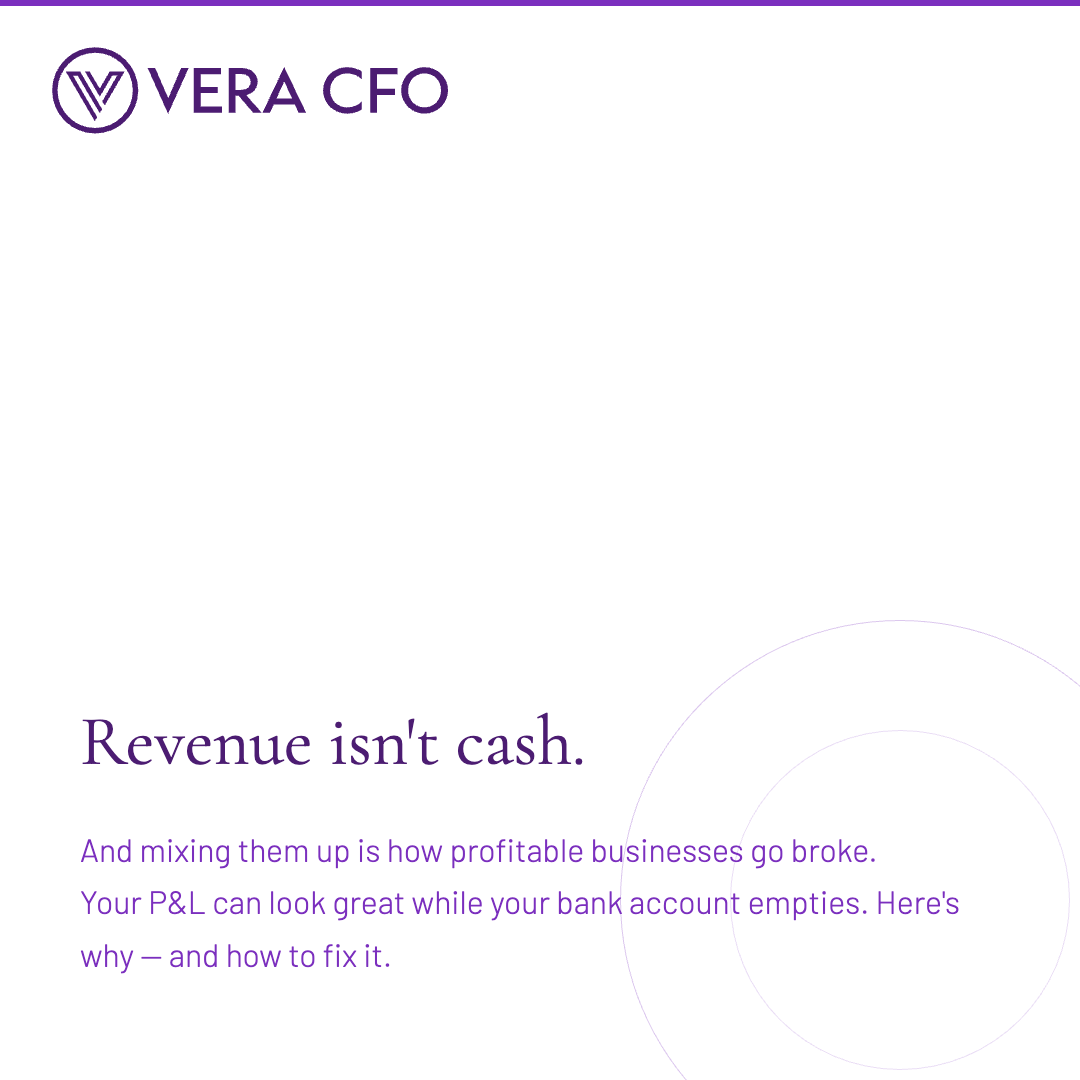 The Difference Between Revenue and Cash (It Matters More Than You Think)