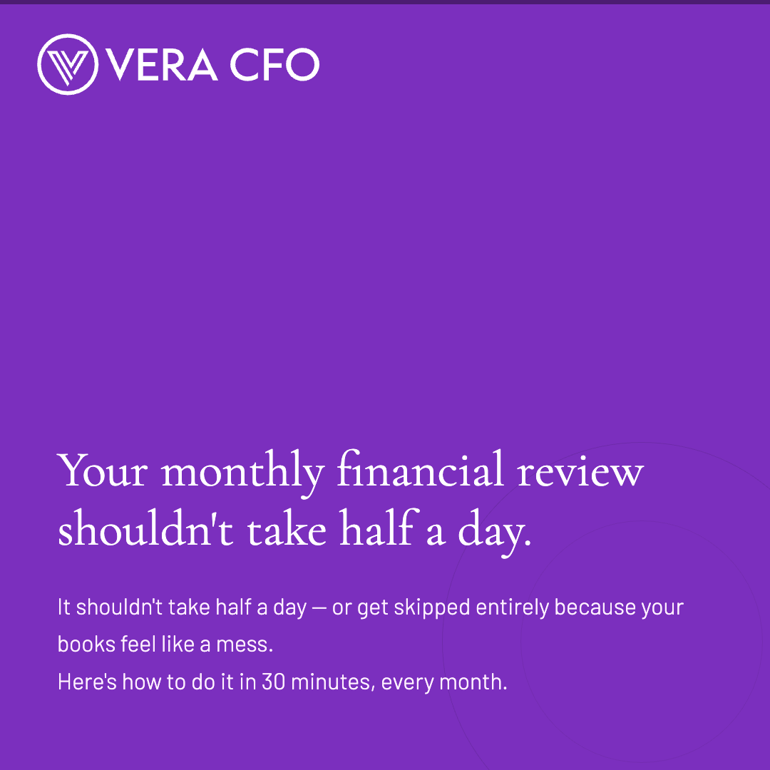 How to Run a Monthly Financial Review in 30 Minutes