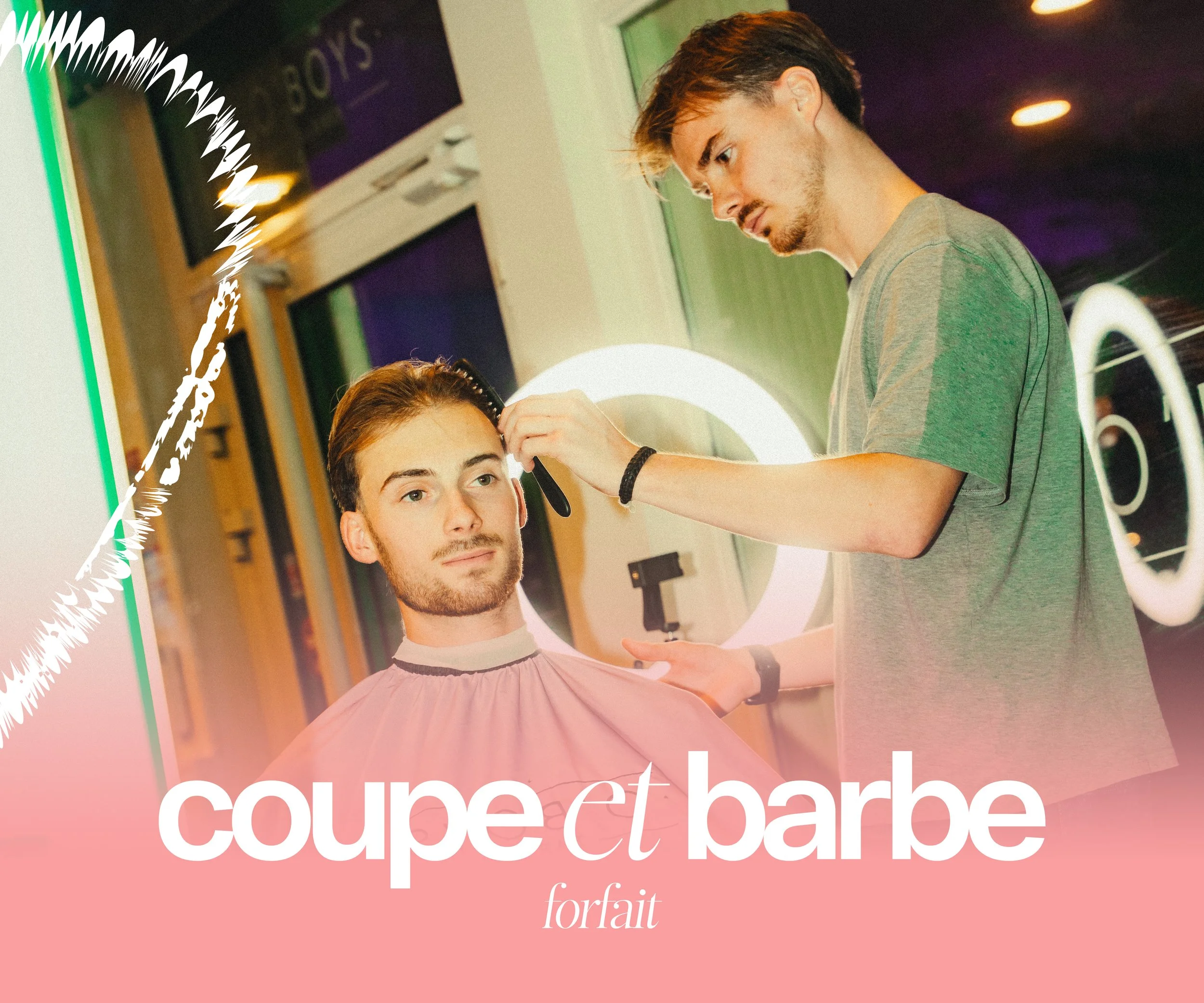 Coupe et barbe oboys barber caen