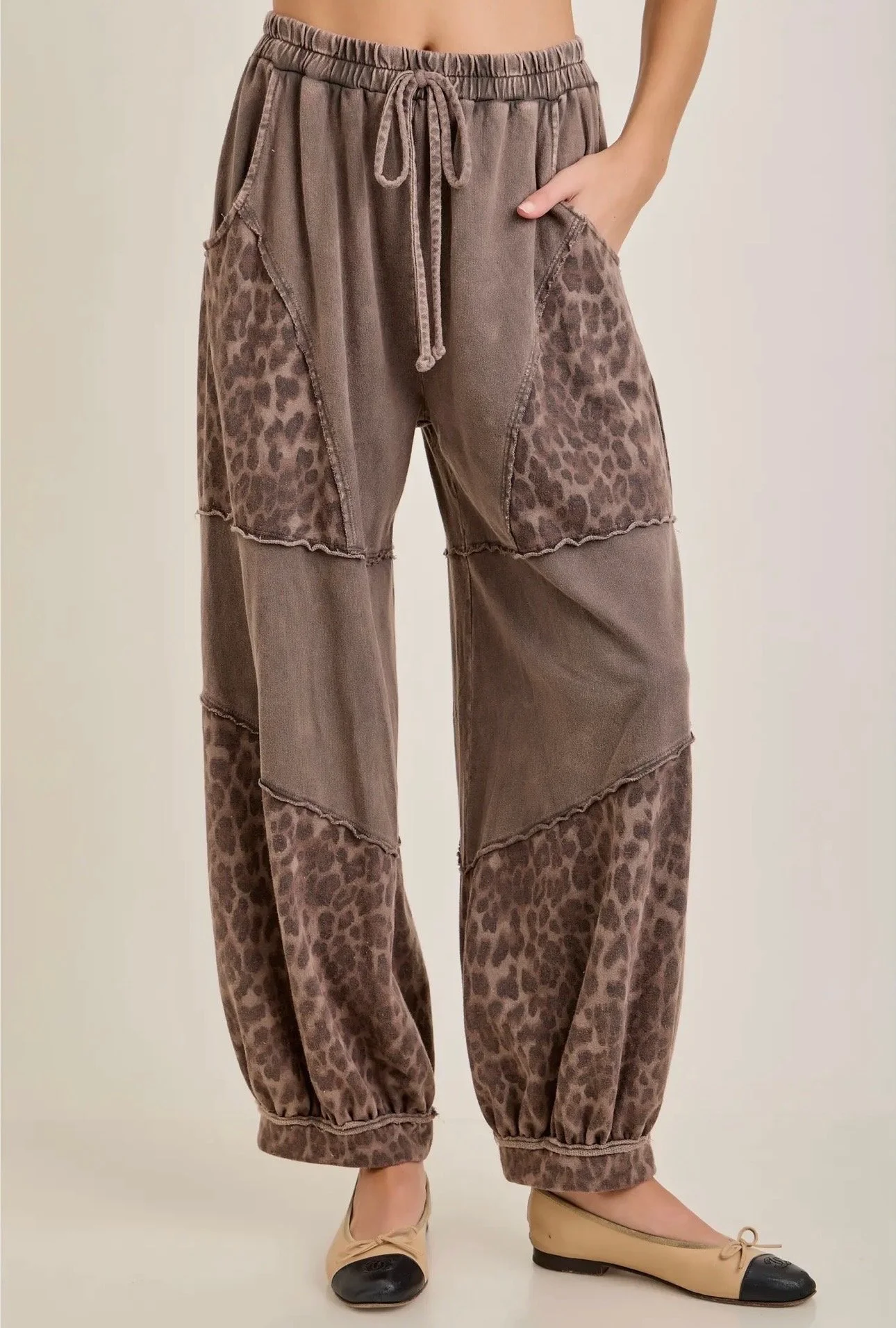 Leopard Sweat Pants