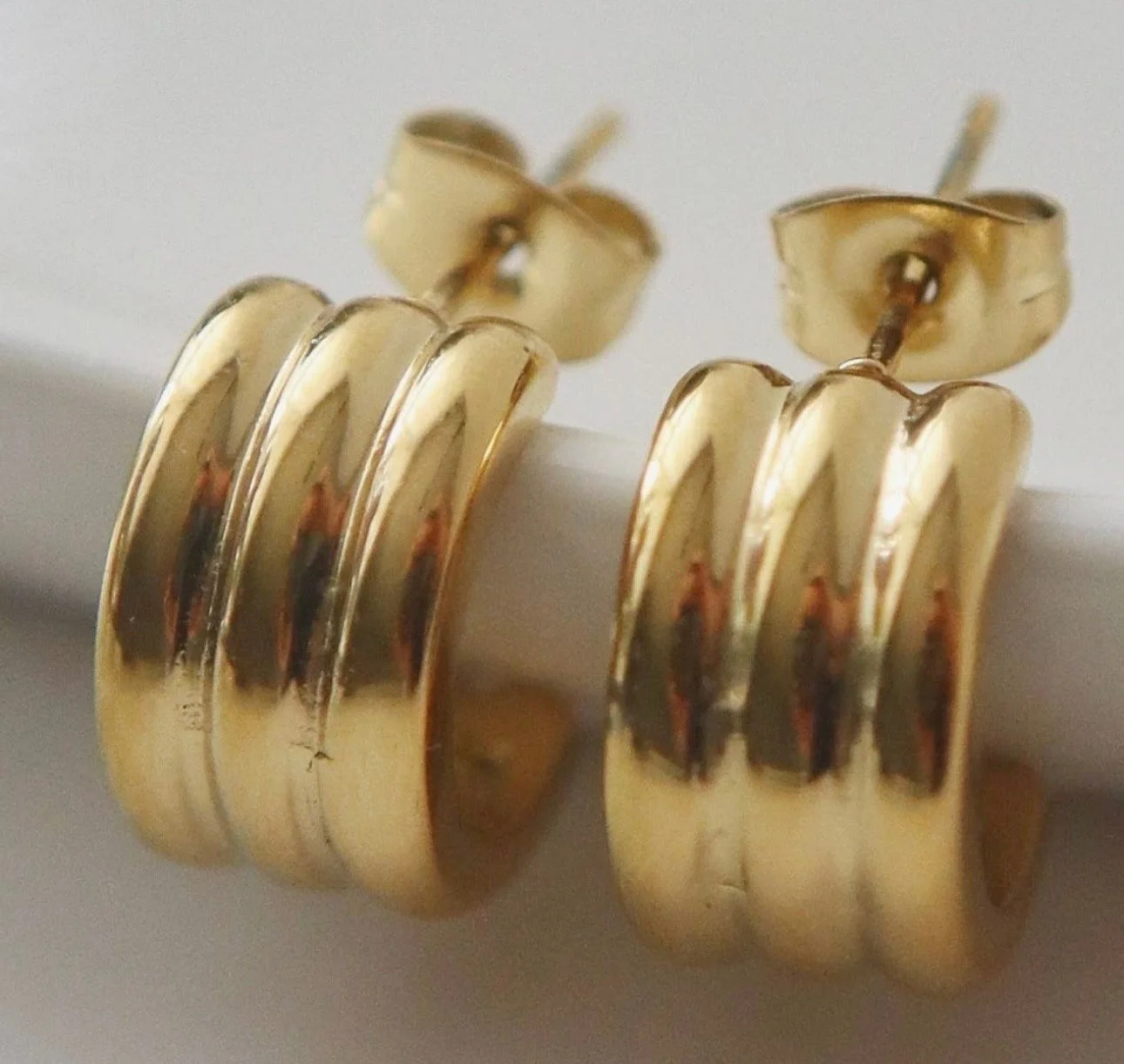 Gold Hoop Earrings