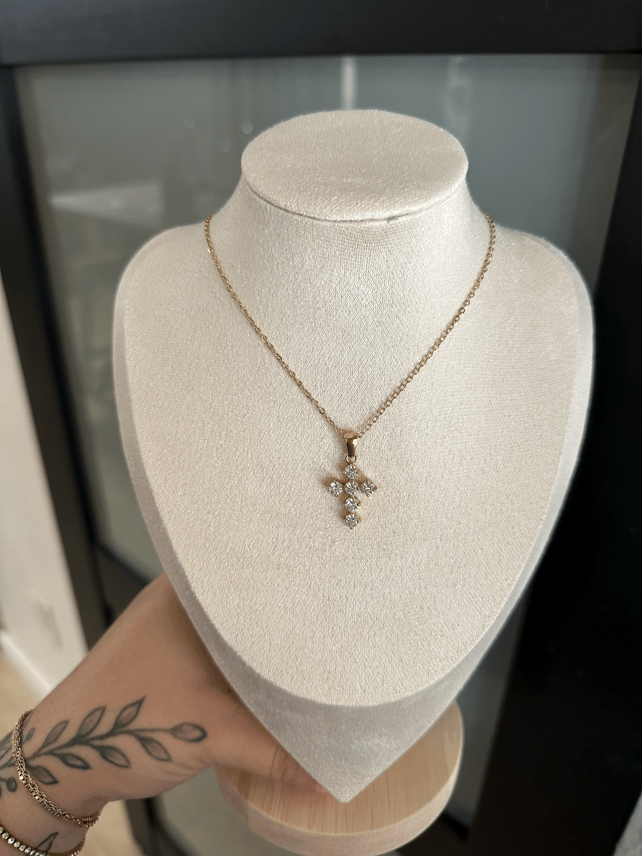 Dainty Cross Necklace