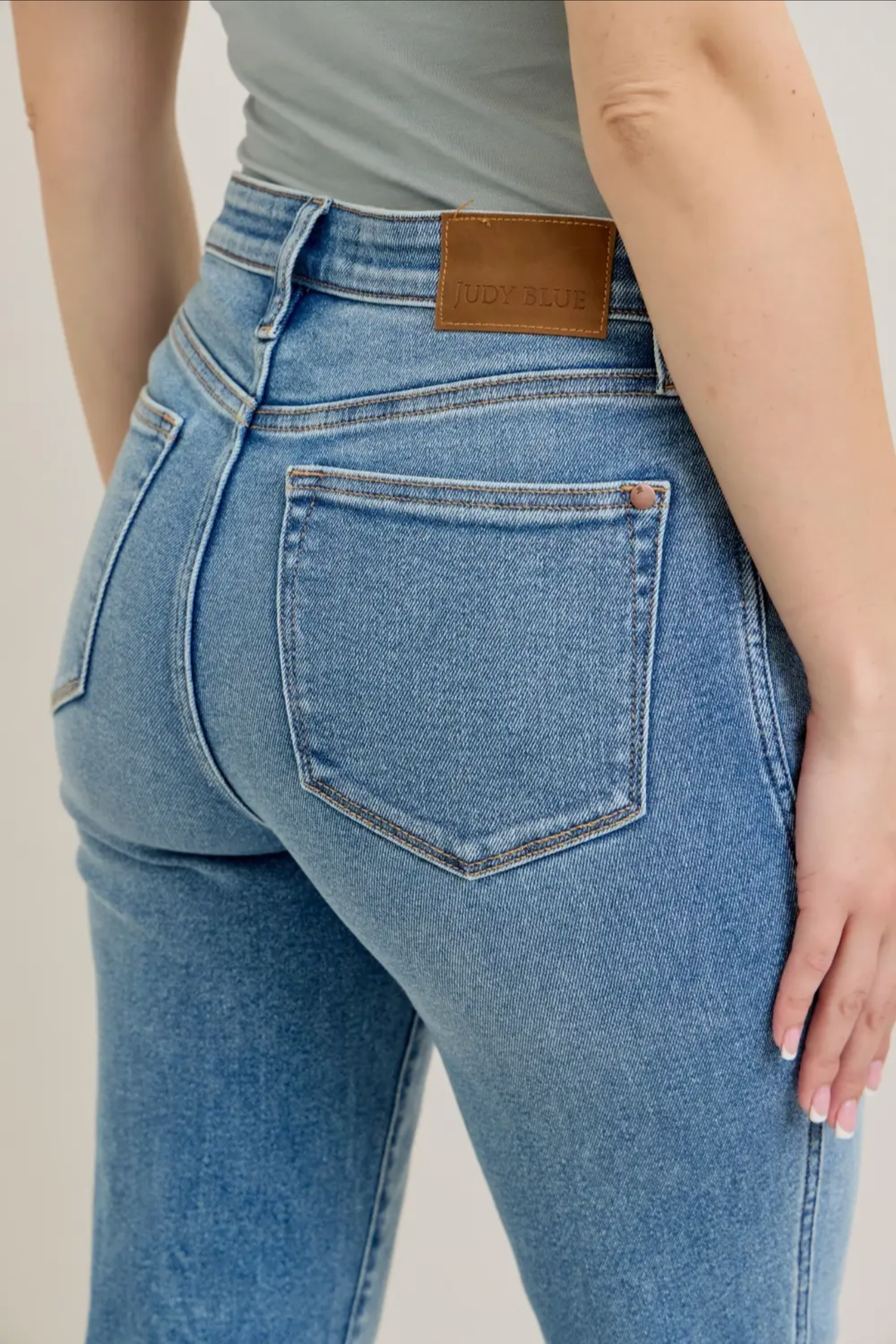Judy Blue HW Vintage Straight Jeans