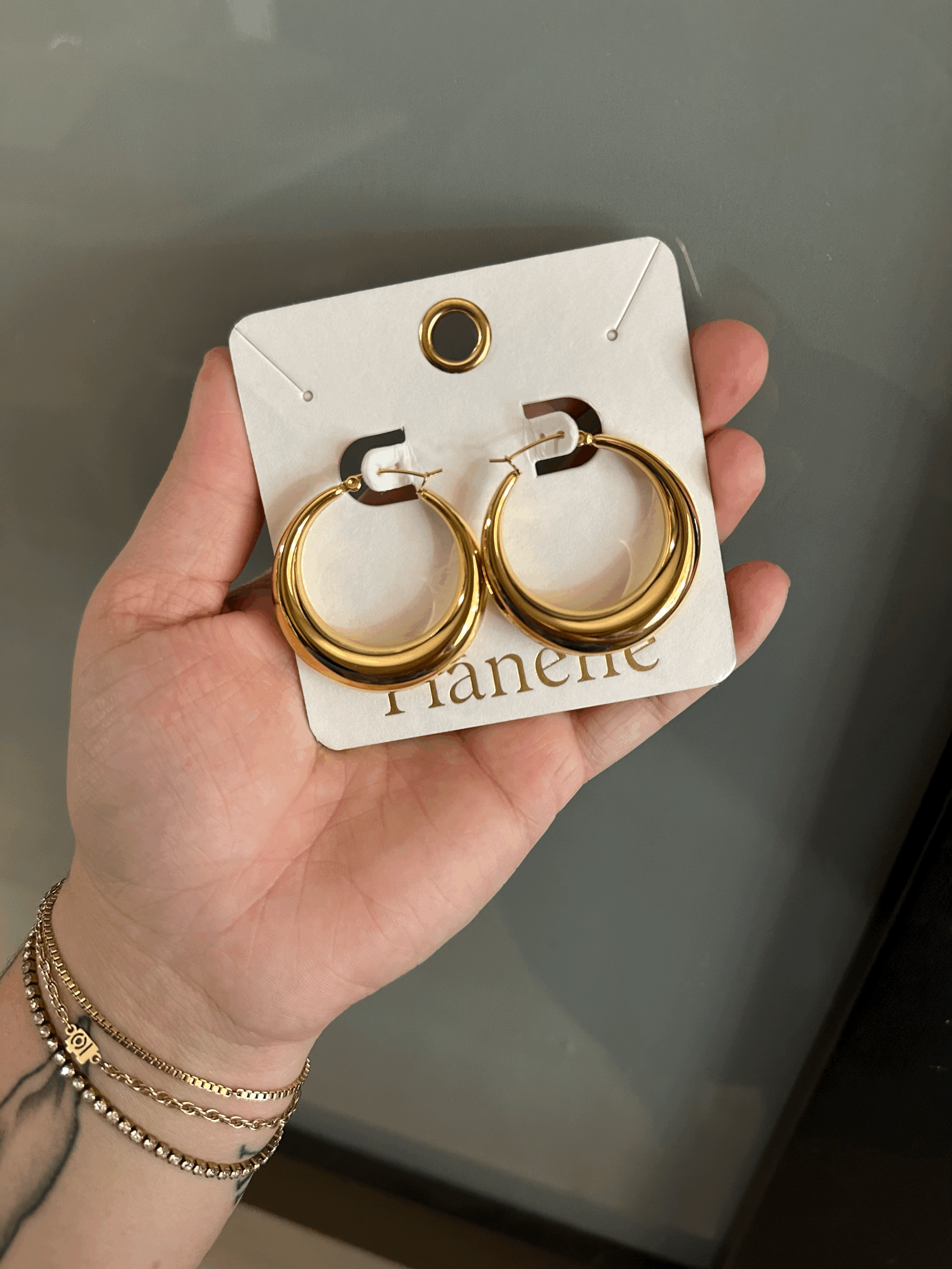 Classic Large Hoop Earring