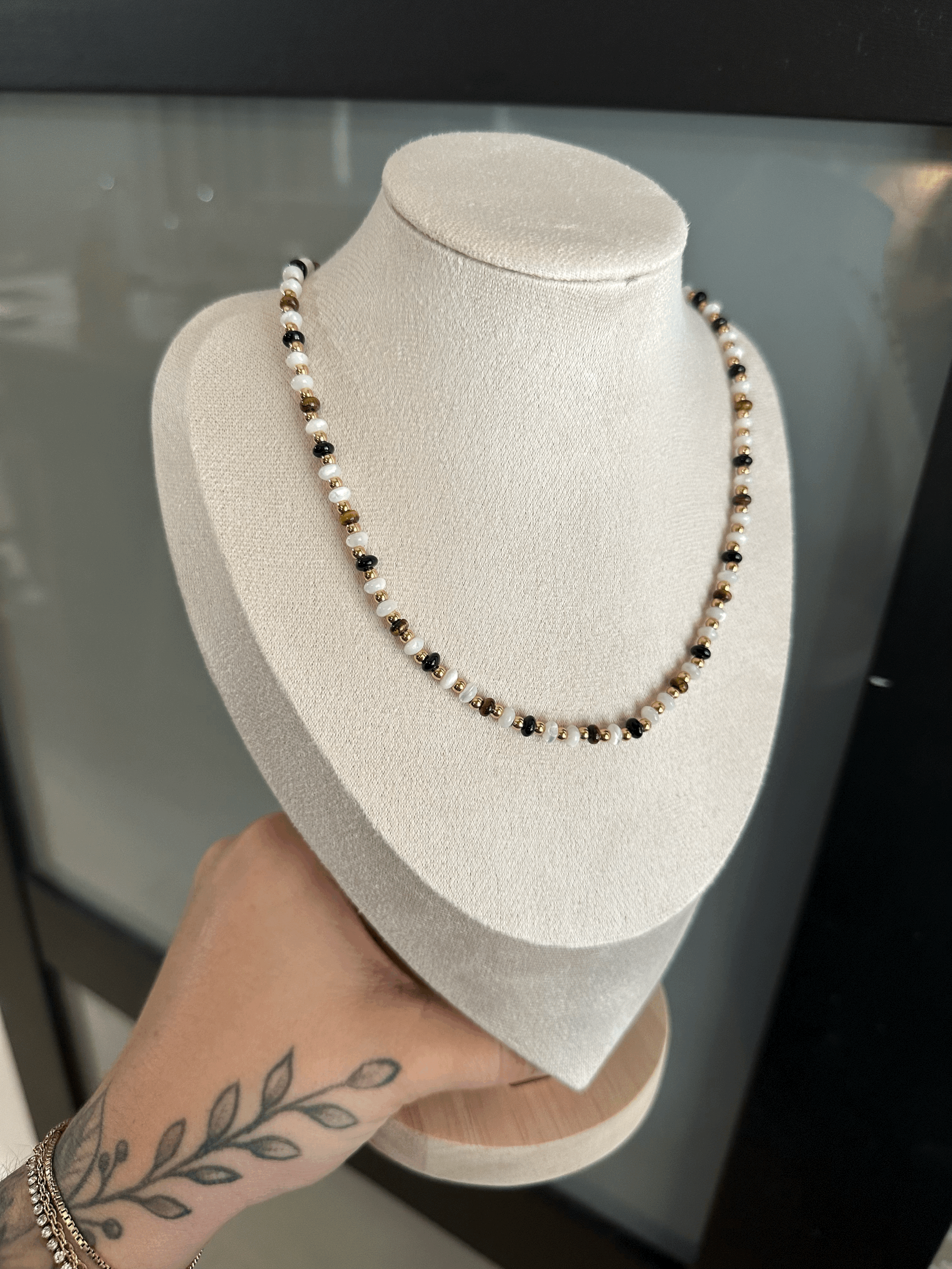 Arrow Beaded Necklace