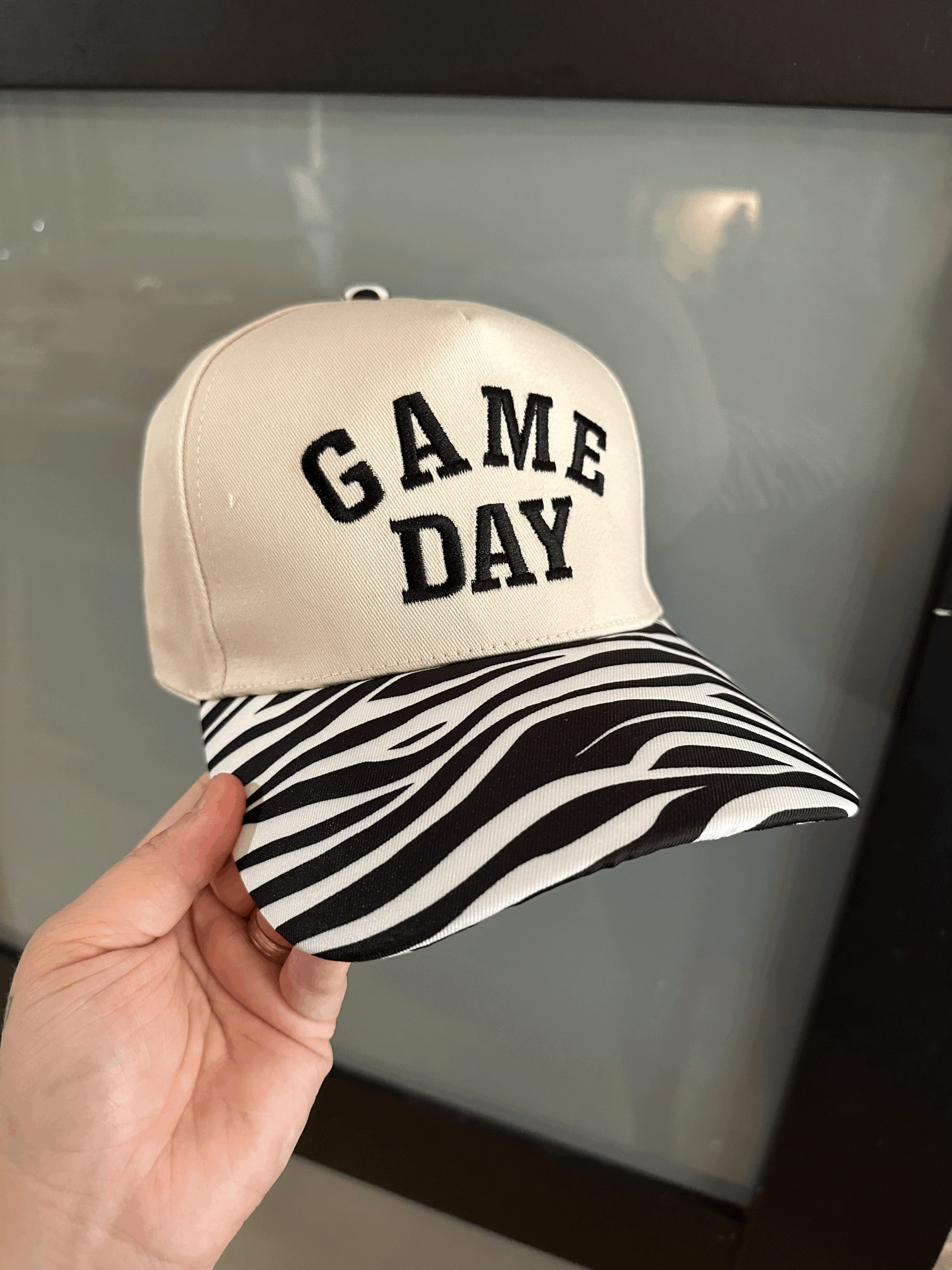 Game Day Zebra Hat