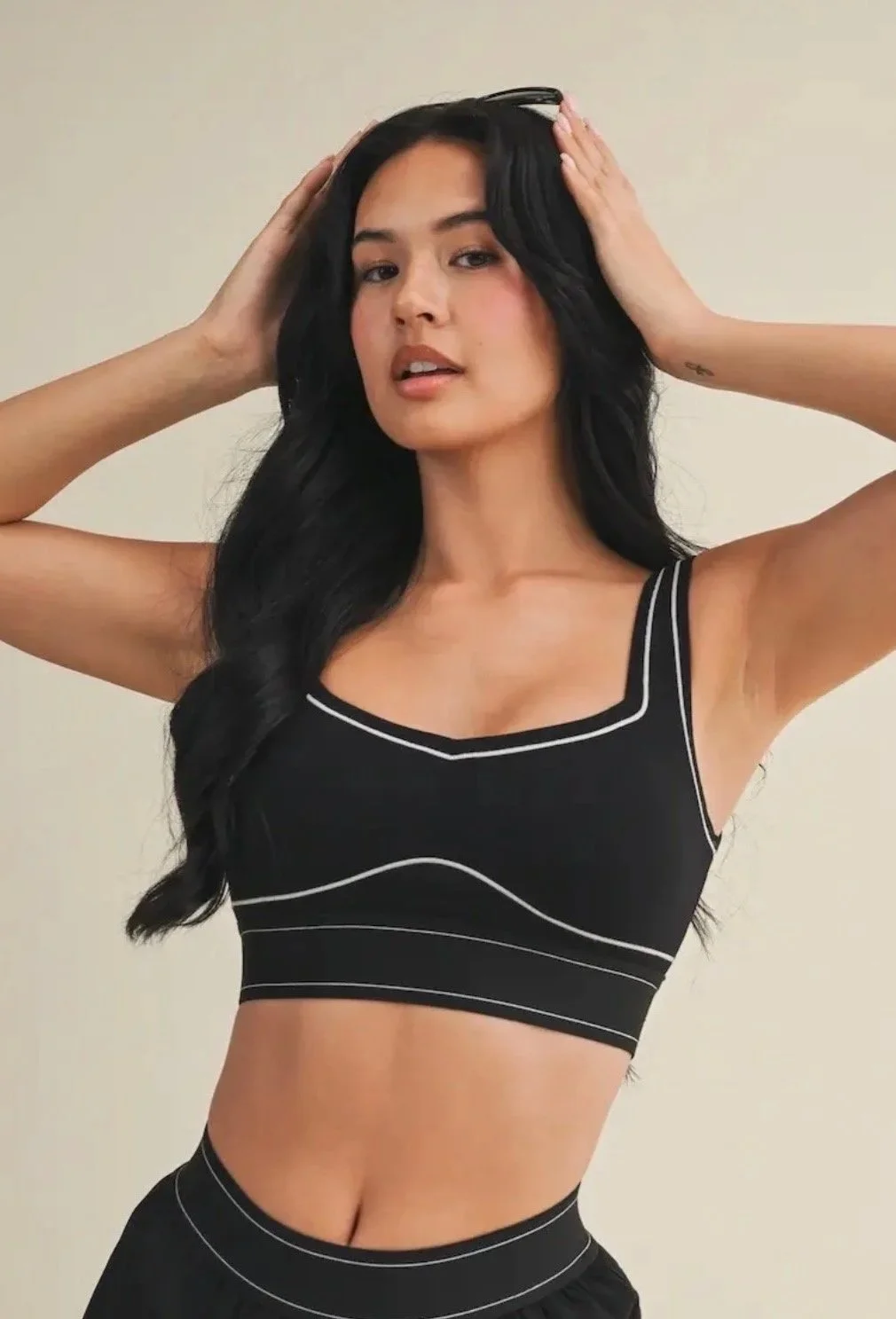 Black Define Sport Bra