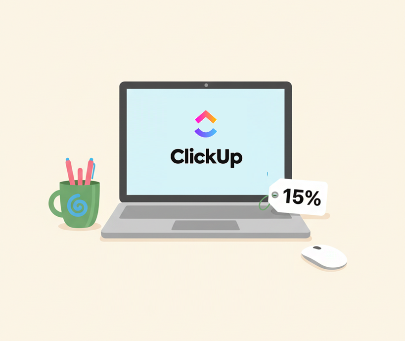ClickUp Discount Code: 15% Off Any Paid Plan