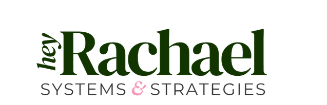 Hey Rachael Systems &amp; Strategies | Fractional COO