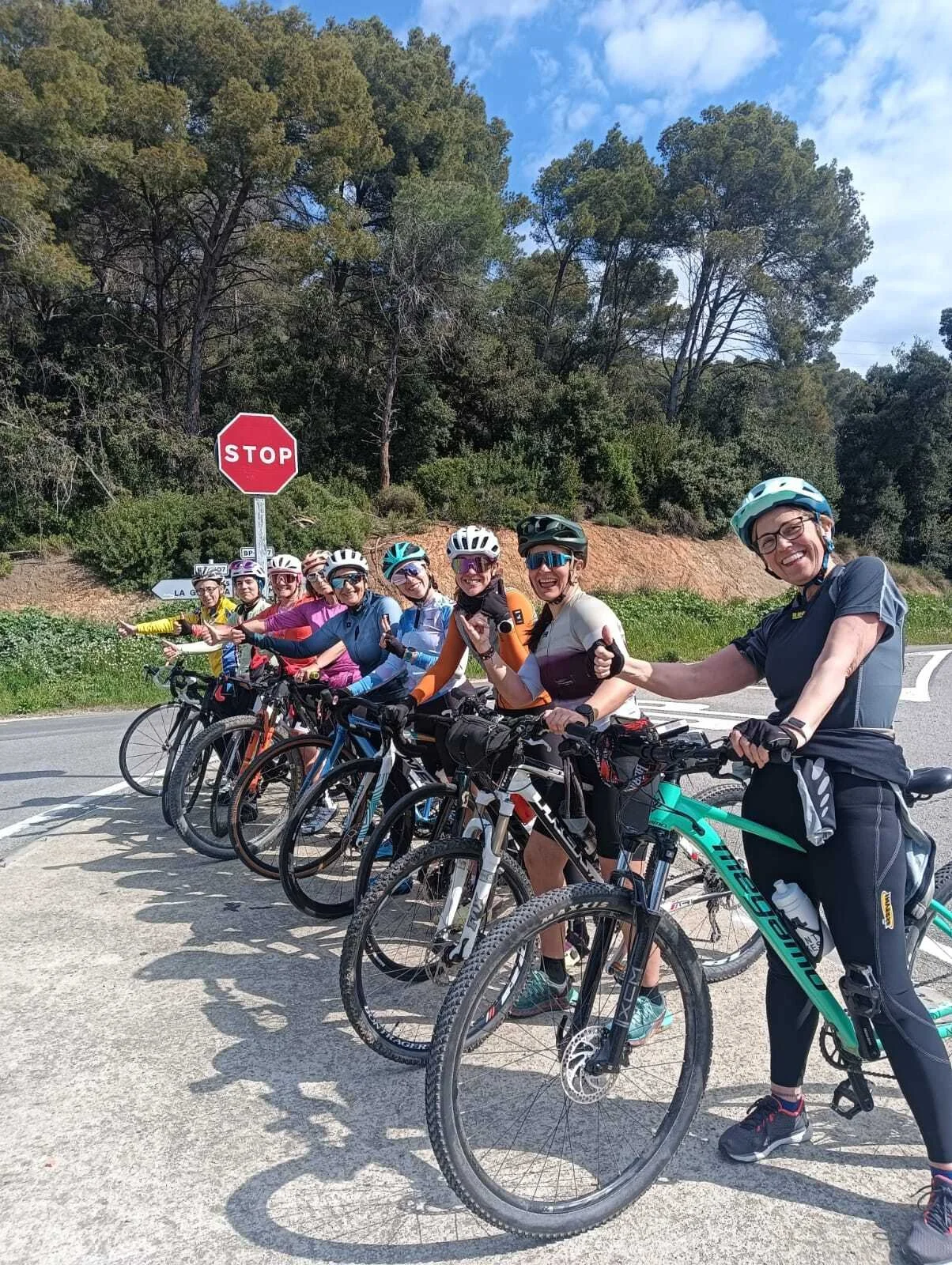 Magnífica sortida del Club Triatló Granollers en el marc del programa gratuït ‘Dona i ciclisme’