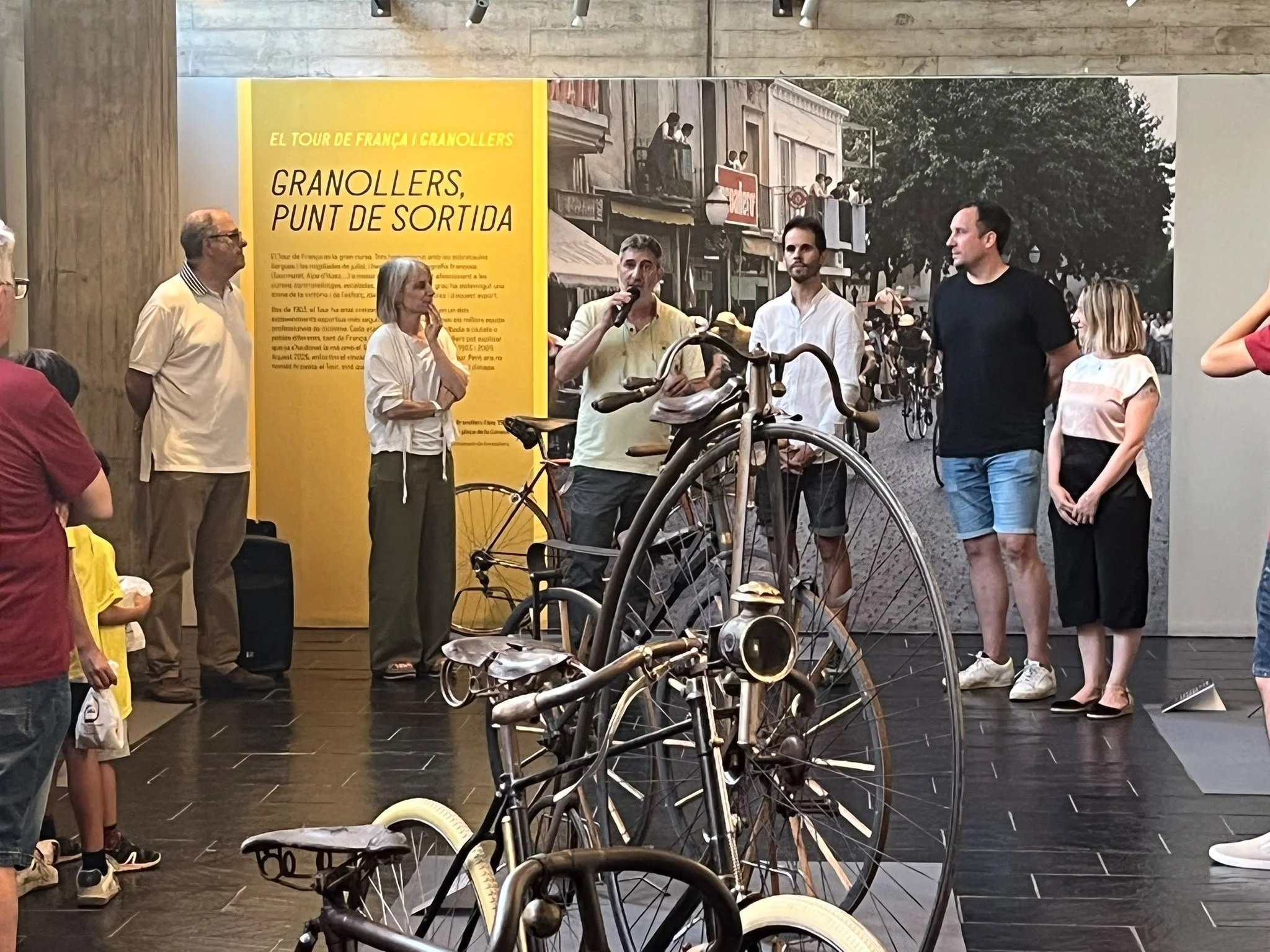El Museu de Granollers inaugura l’exposició ‘La ciutat de les curses. Granollers i el Tour’