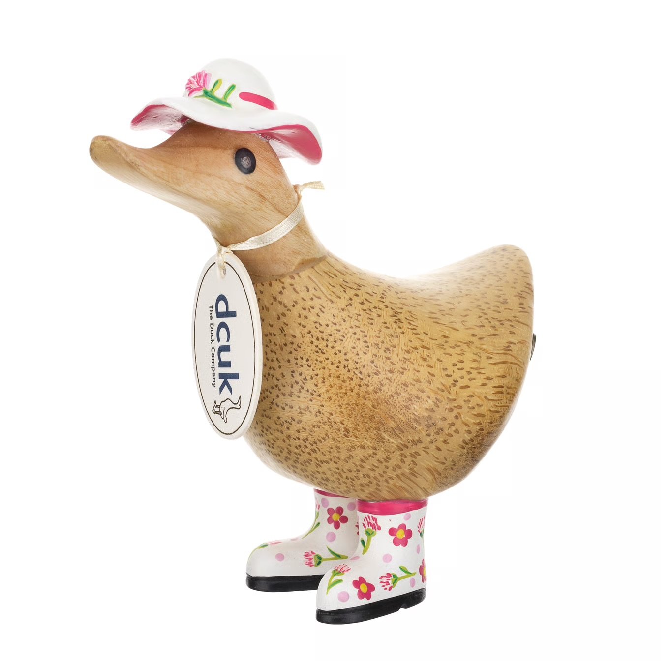 Carnation flower hat and boot ducky