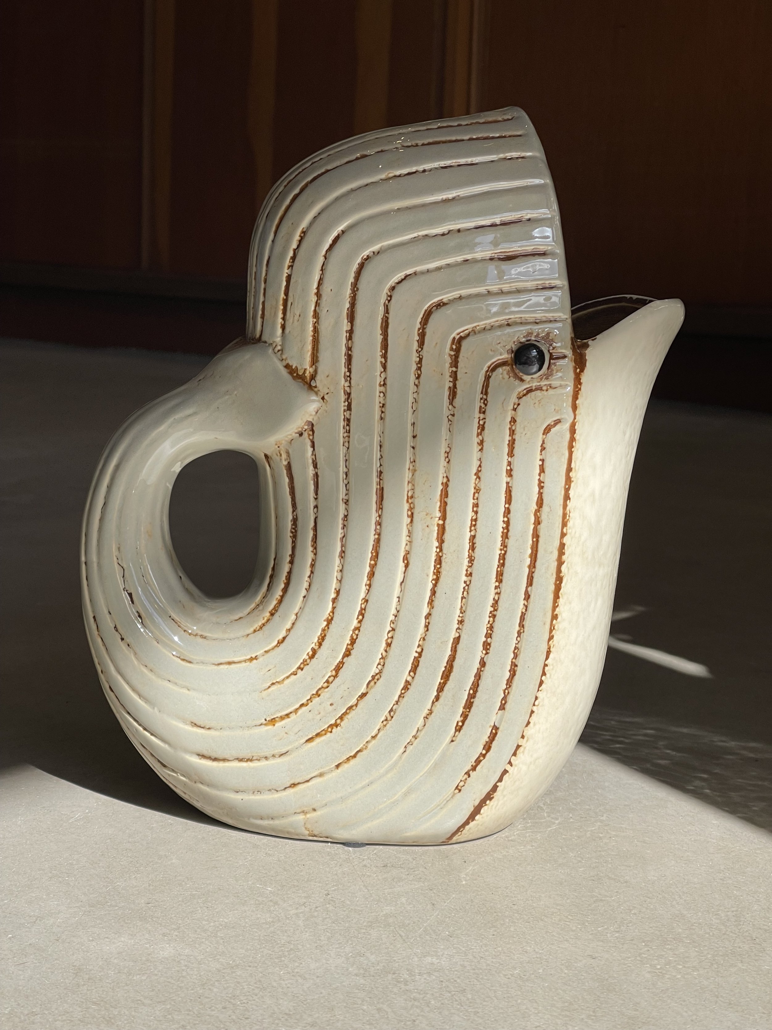 Large whale jug
