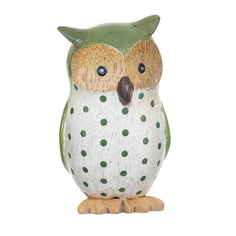 Green spotty owl