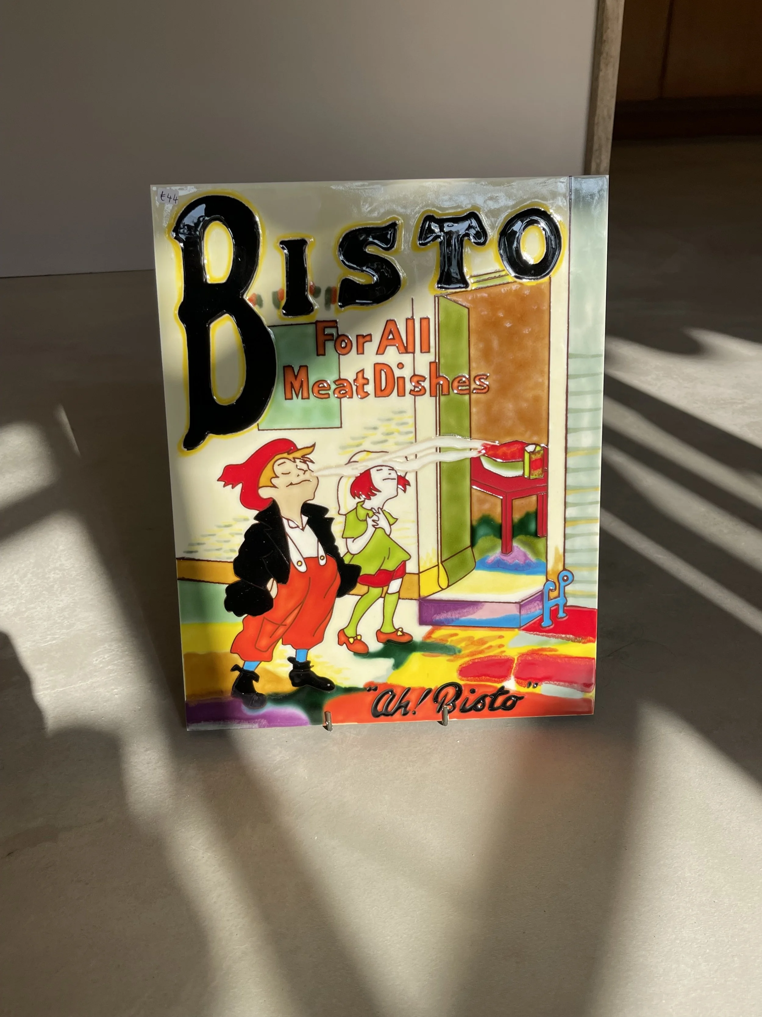 Bisto vintage art tile