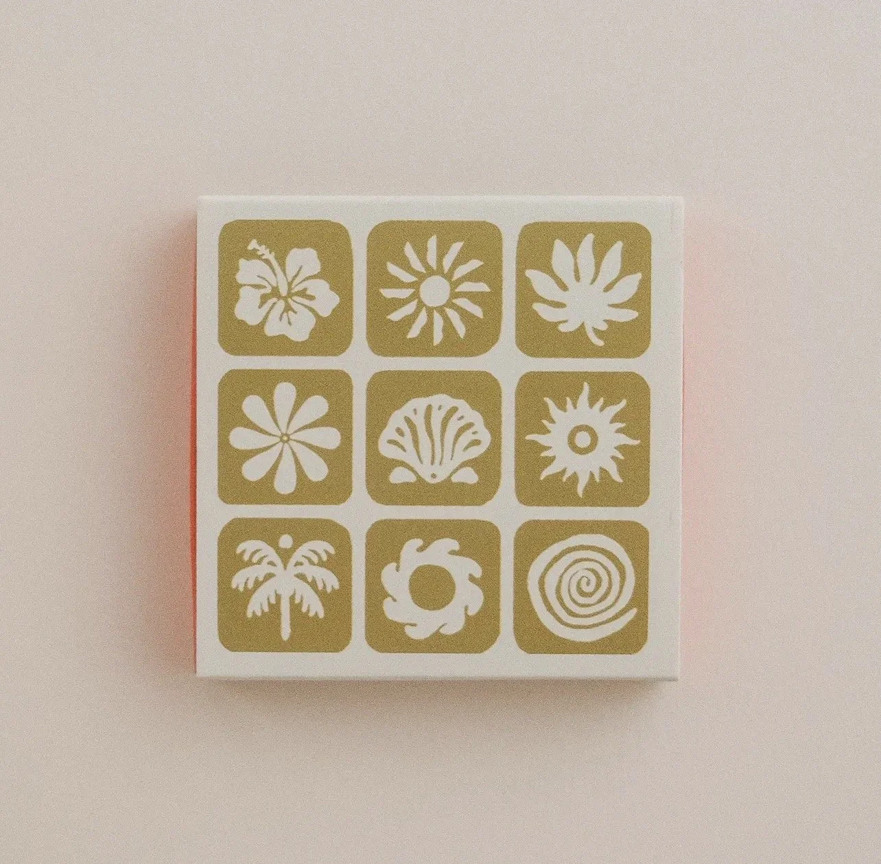 Small matchbox in chartreuse
