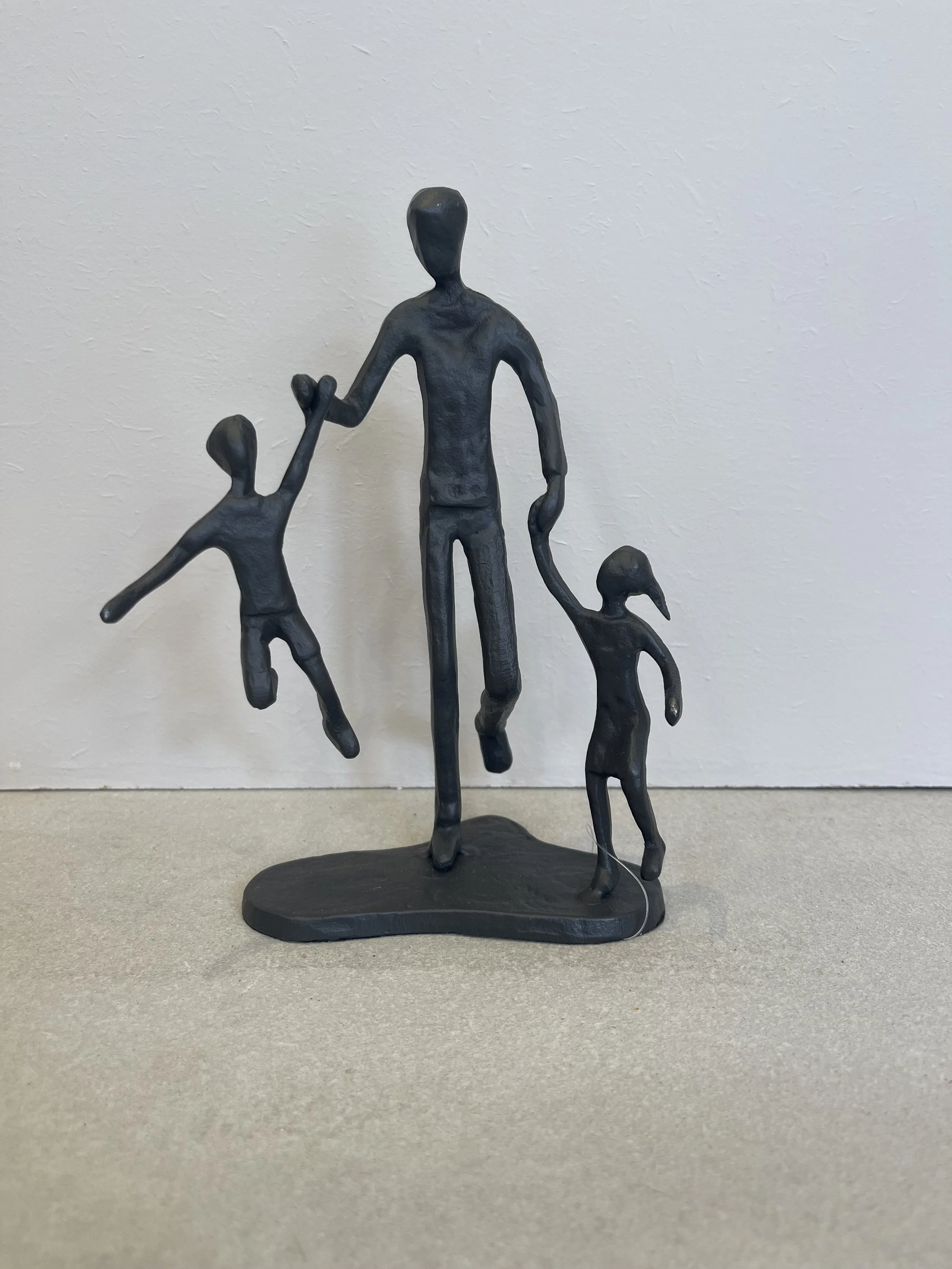 Metal father and children