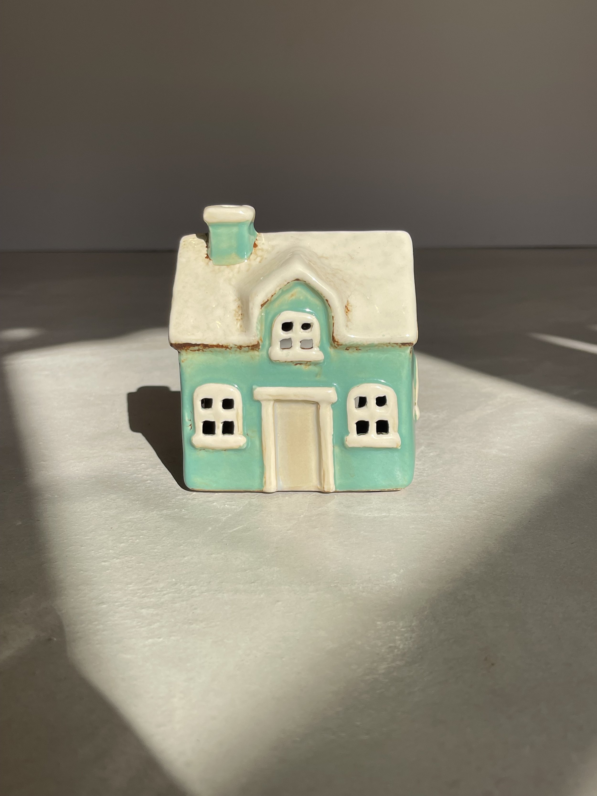 Green ceramic house