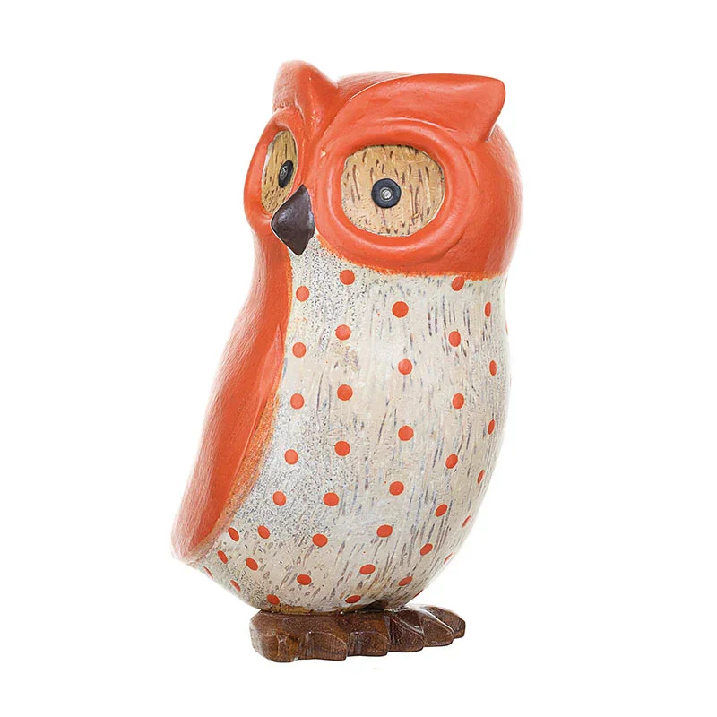Orange spotty owl
