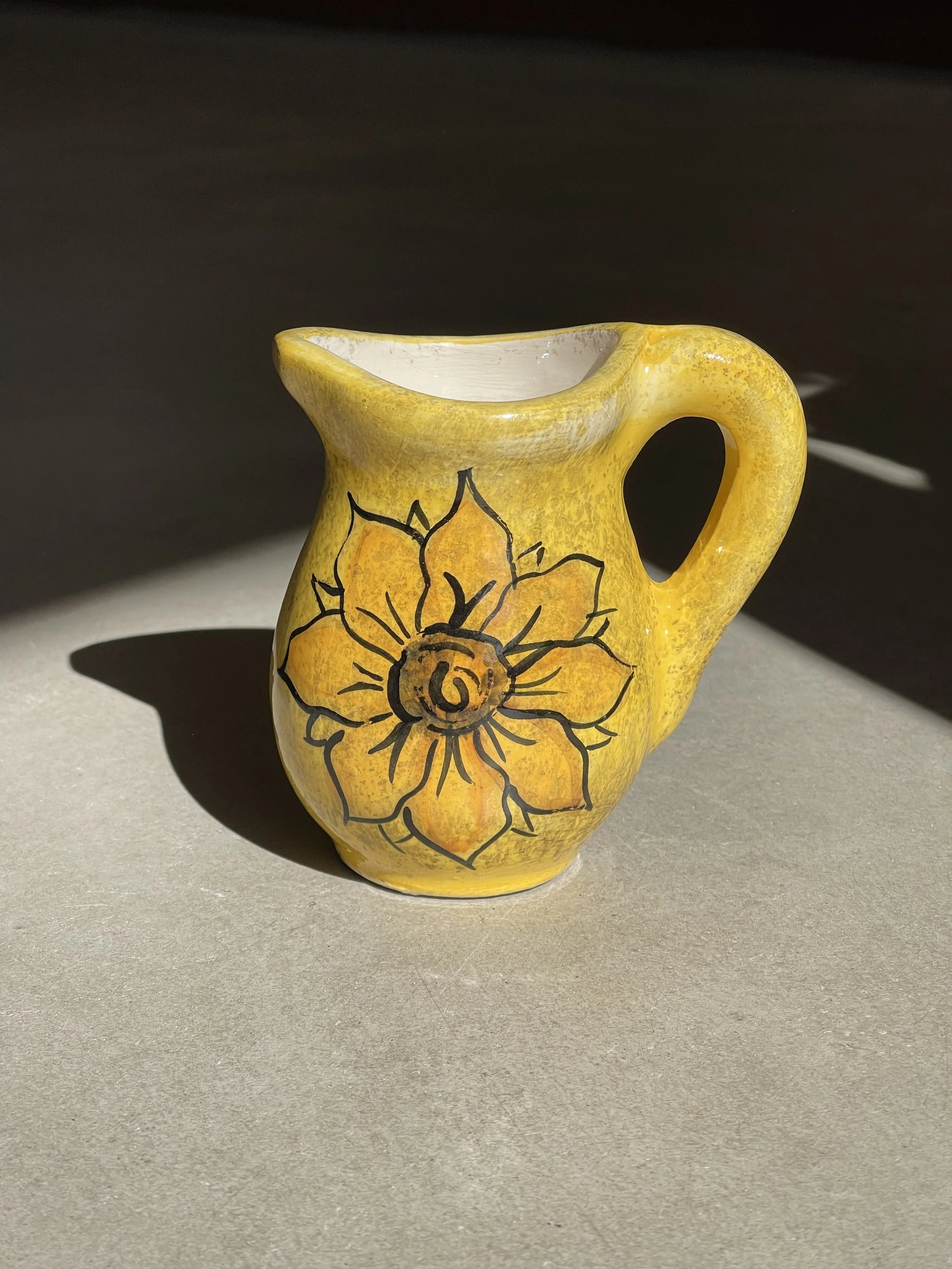 Sunflowers jug