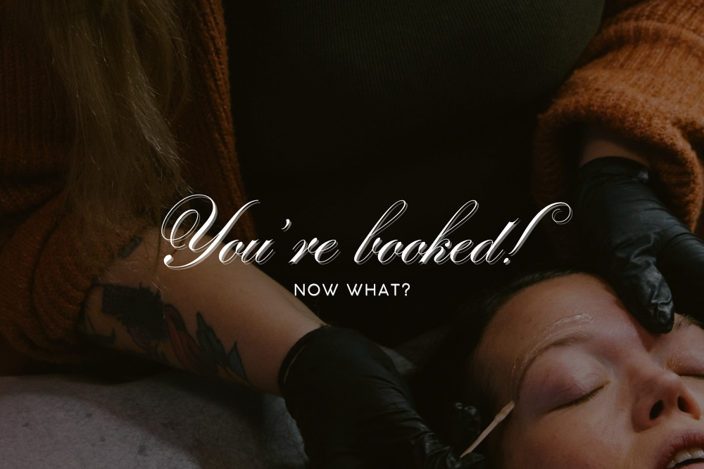 You’re Booked! Now what?