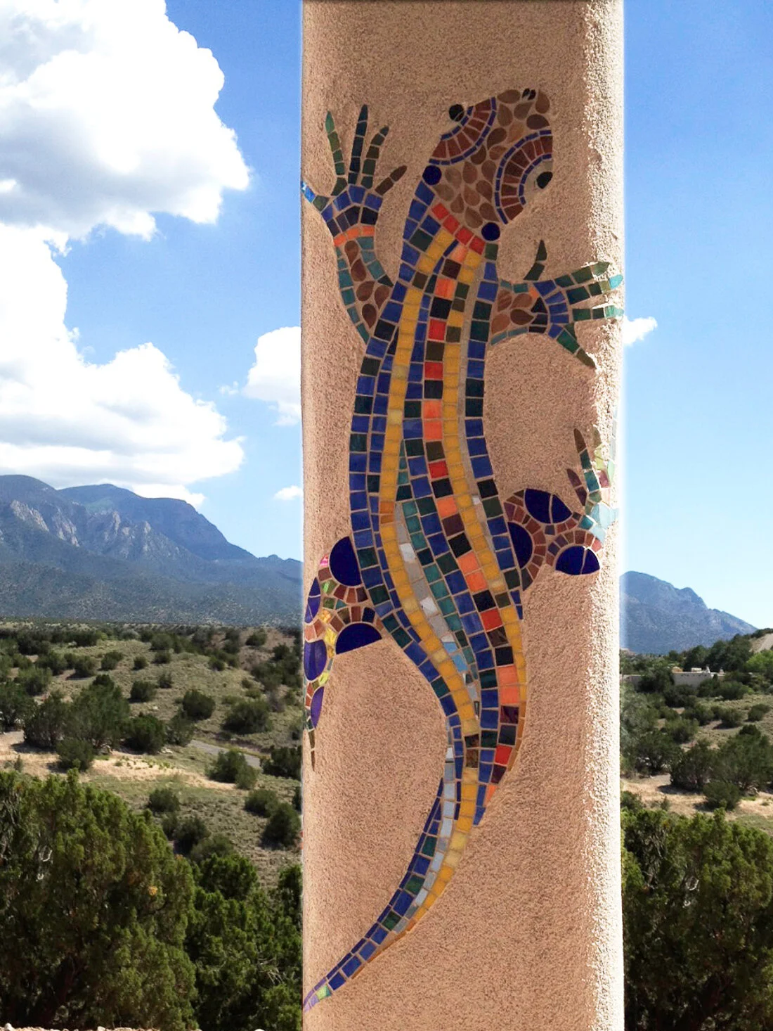 Private lizard commission for yard